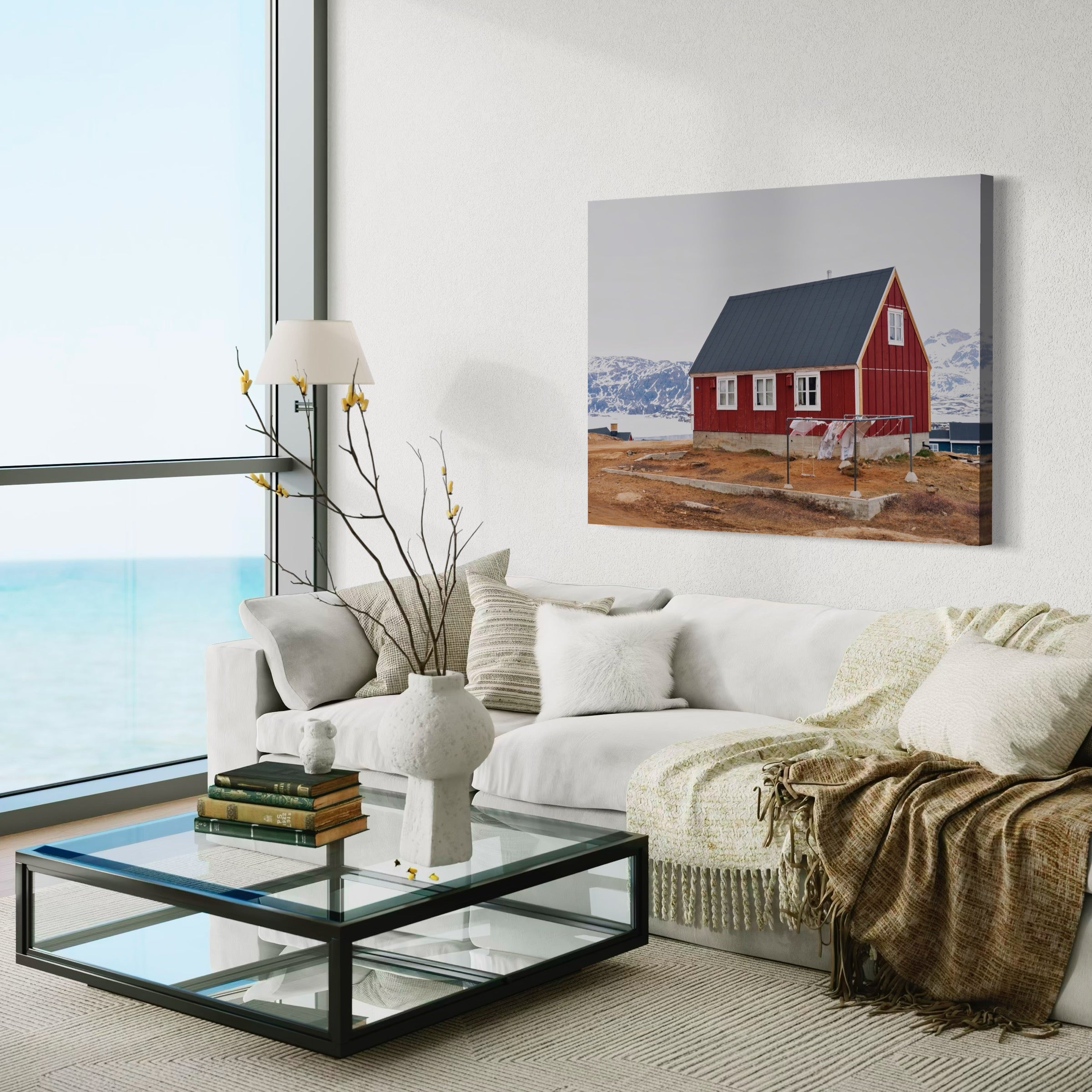 Tasiilaq House - Moderno Wall Art Wall Art