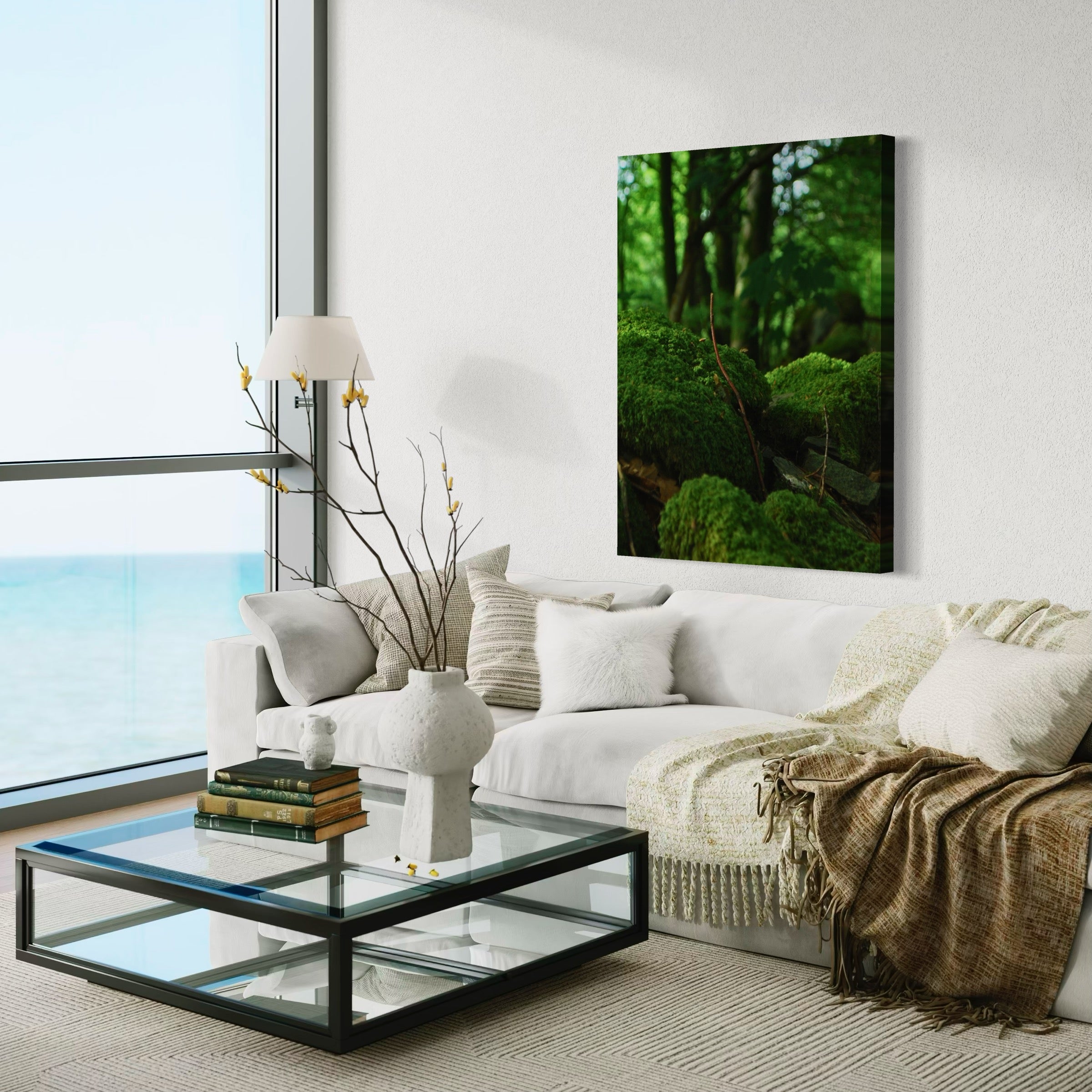 Forest Moss - Moderno Wall Art Wall Art