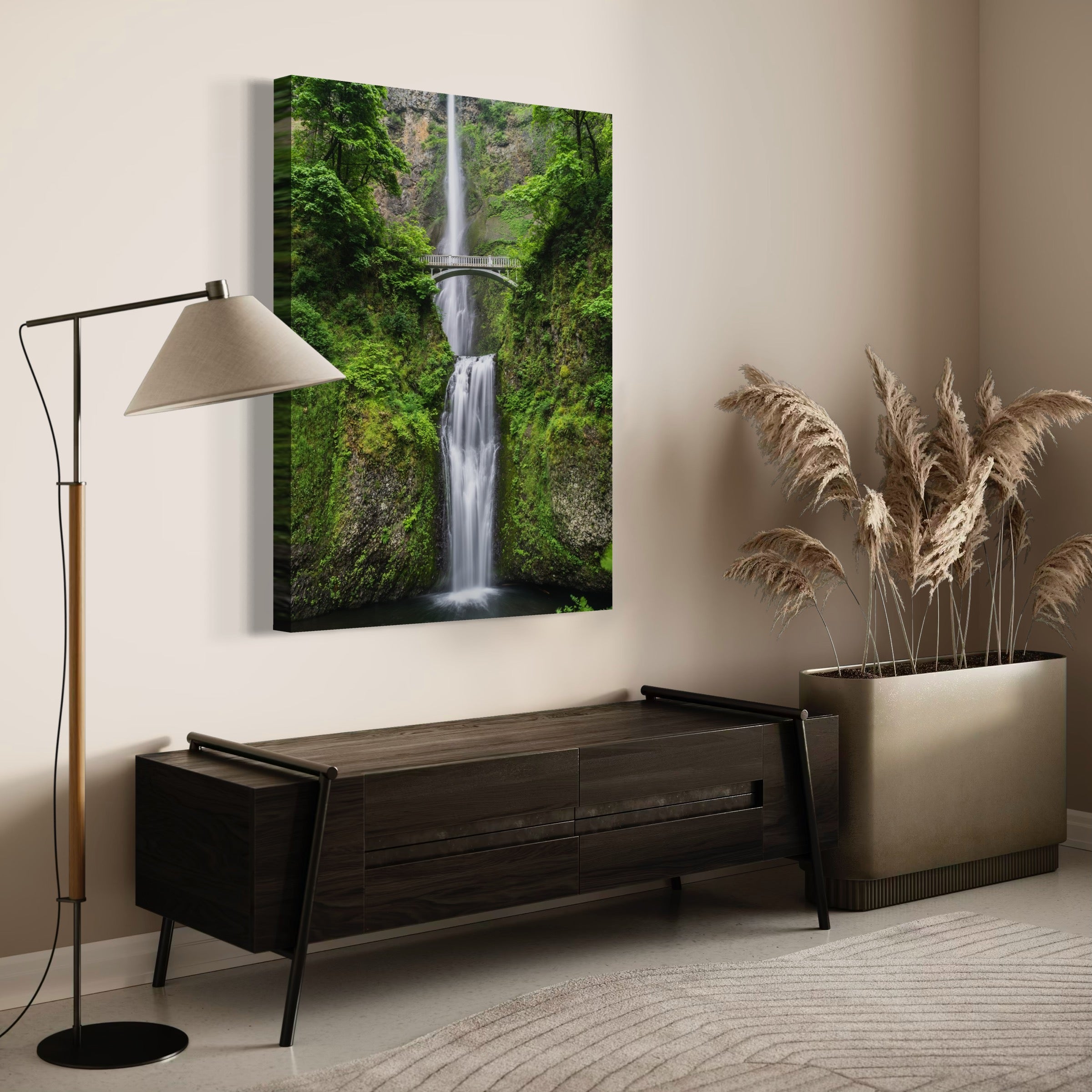 Tiered Waterfall - Moderno Wall Art Wall Art