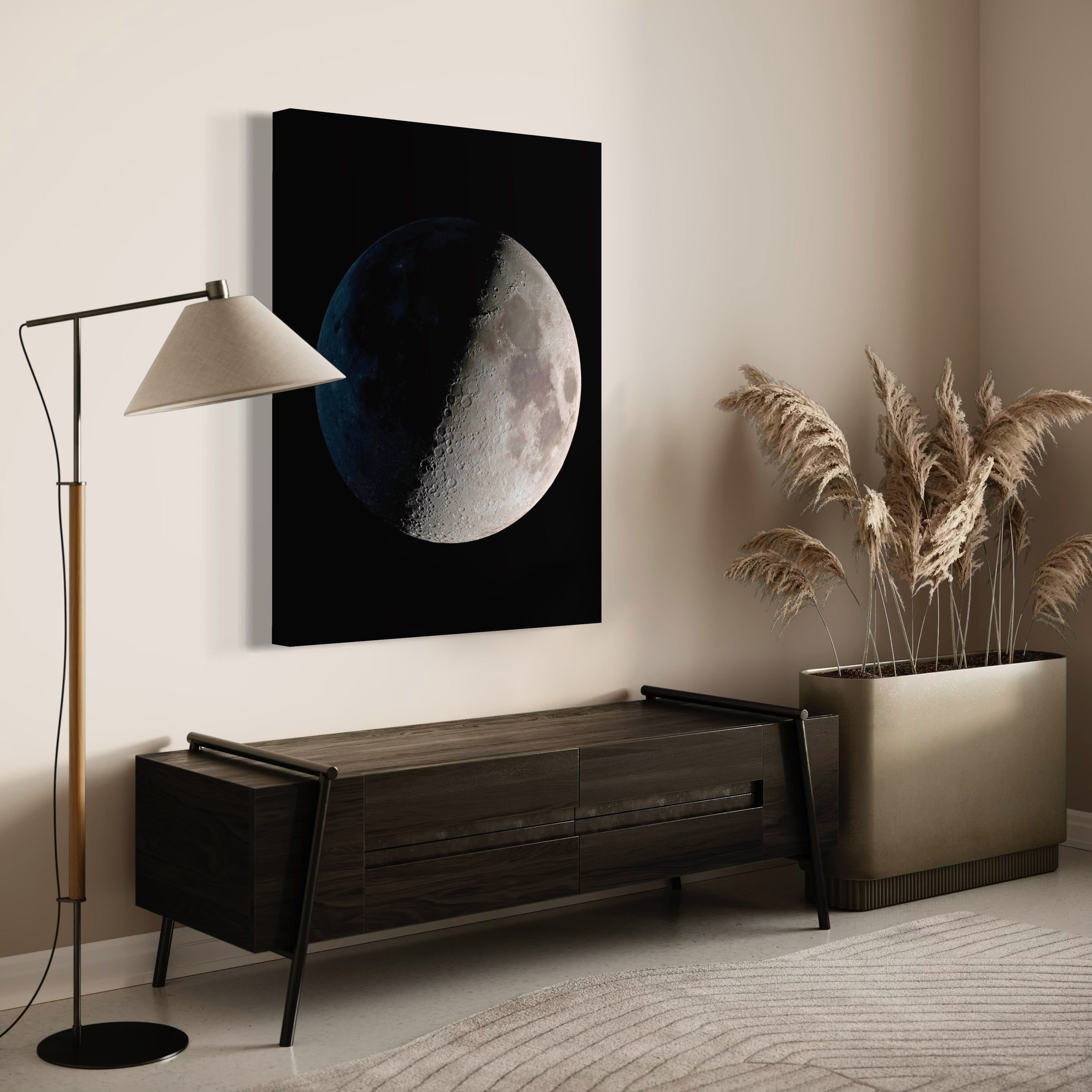 Half Moon - Moderno Wall Art Wall Art