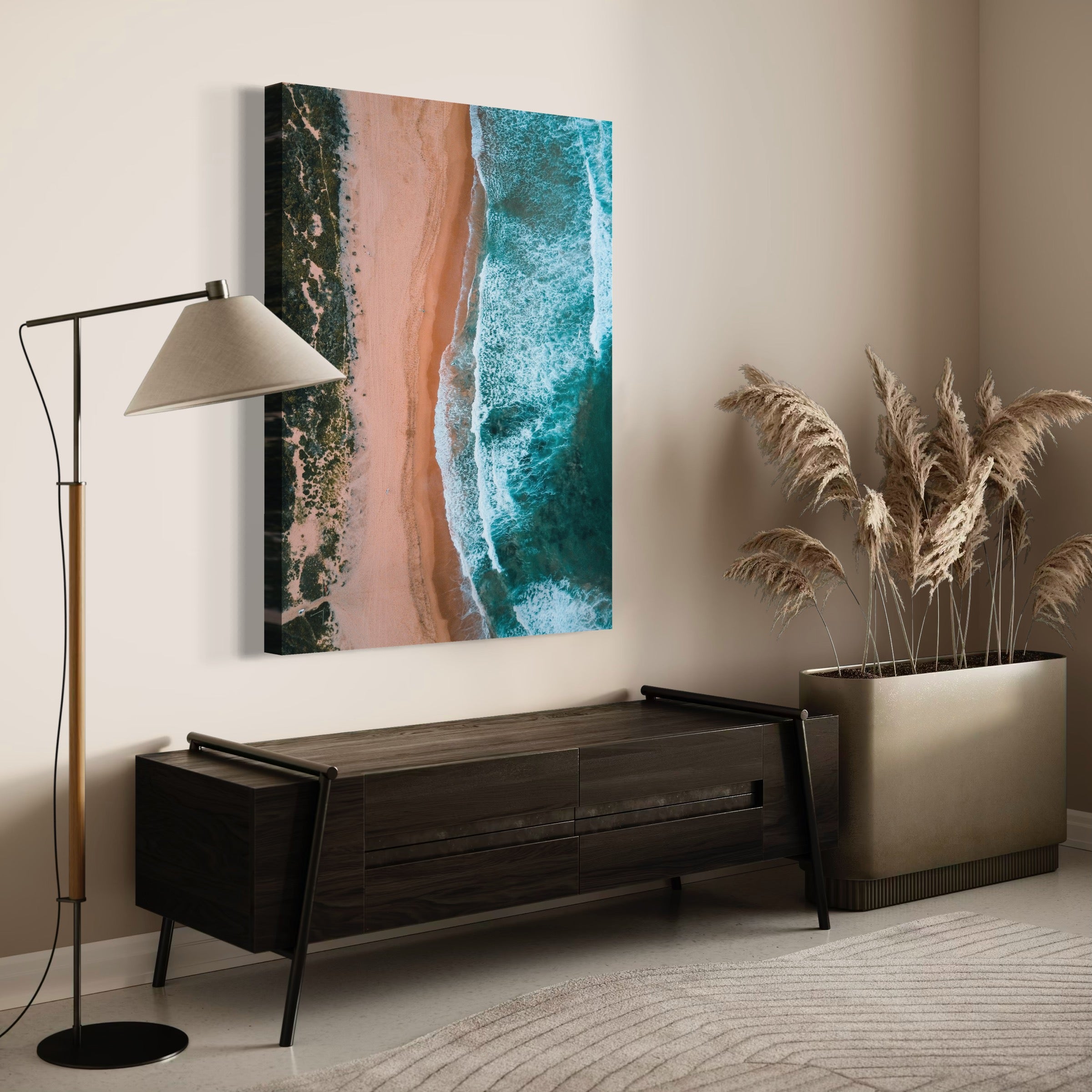 Waves of Mona Vale - Moderno Wall Art Wall Art