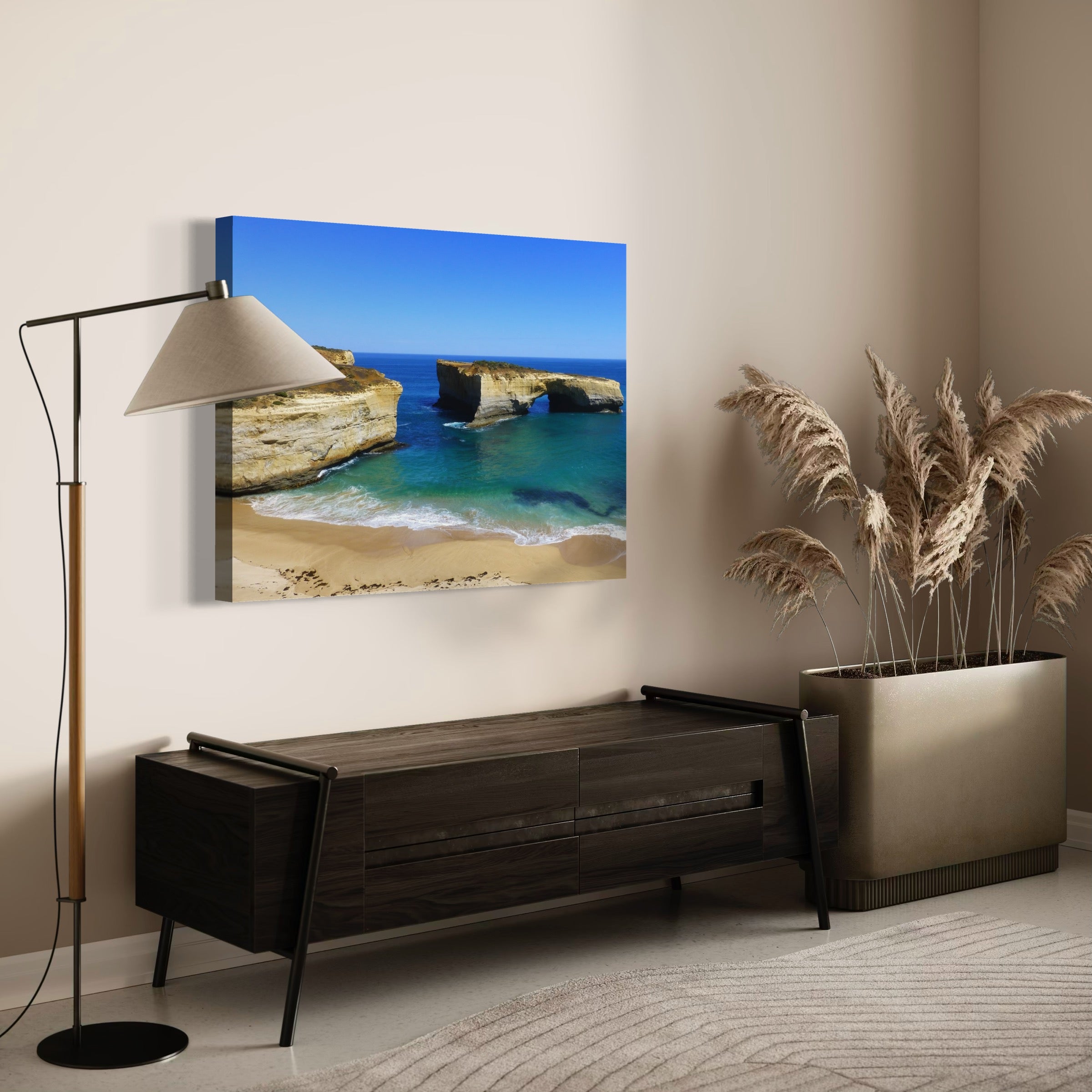 Australian Coastline - Moderno Wall Art Wall Art