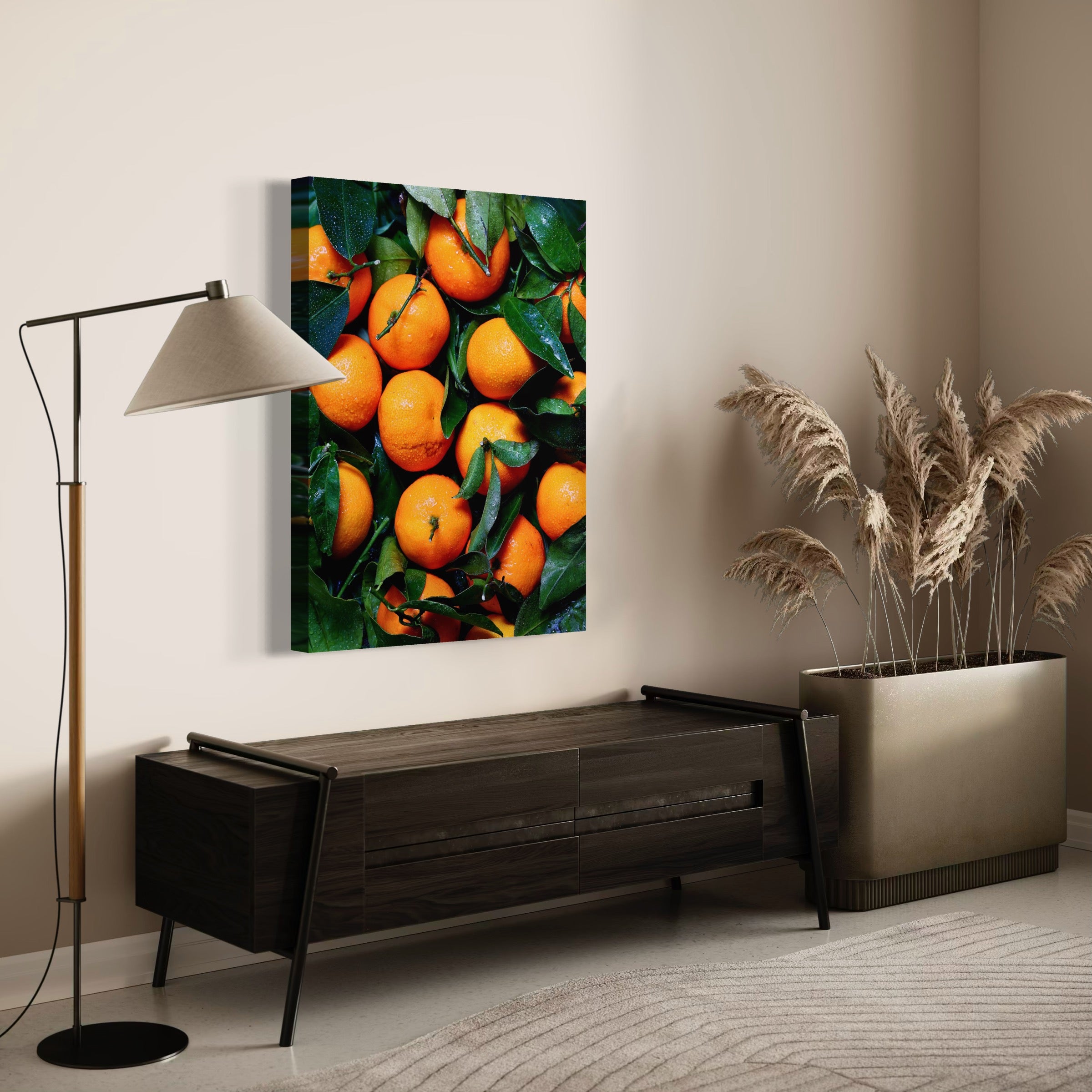 Freshly Washed Oranges - Moderno Wall Art