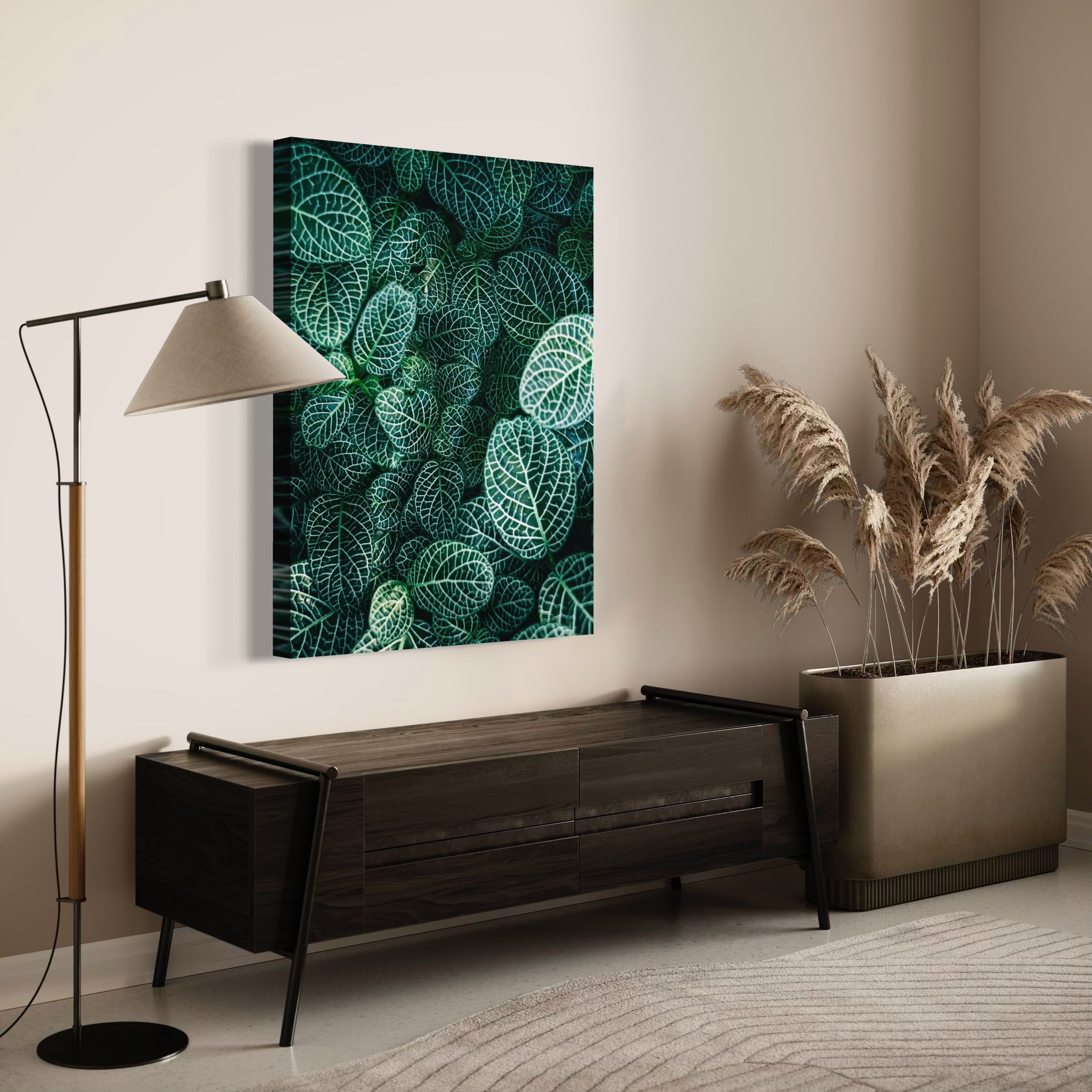 Enchanted Leaves - Moderno Wall Art Wall Art