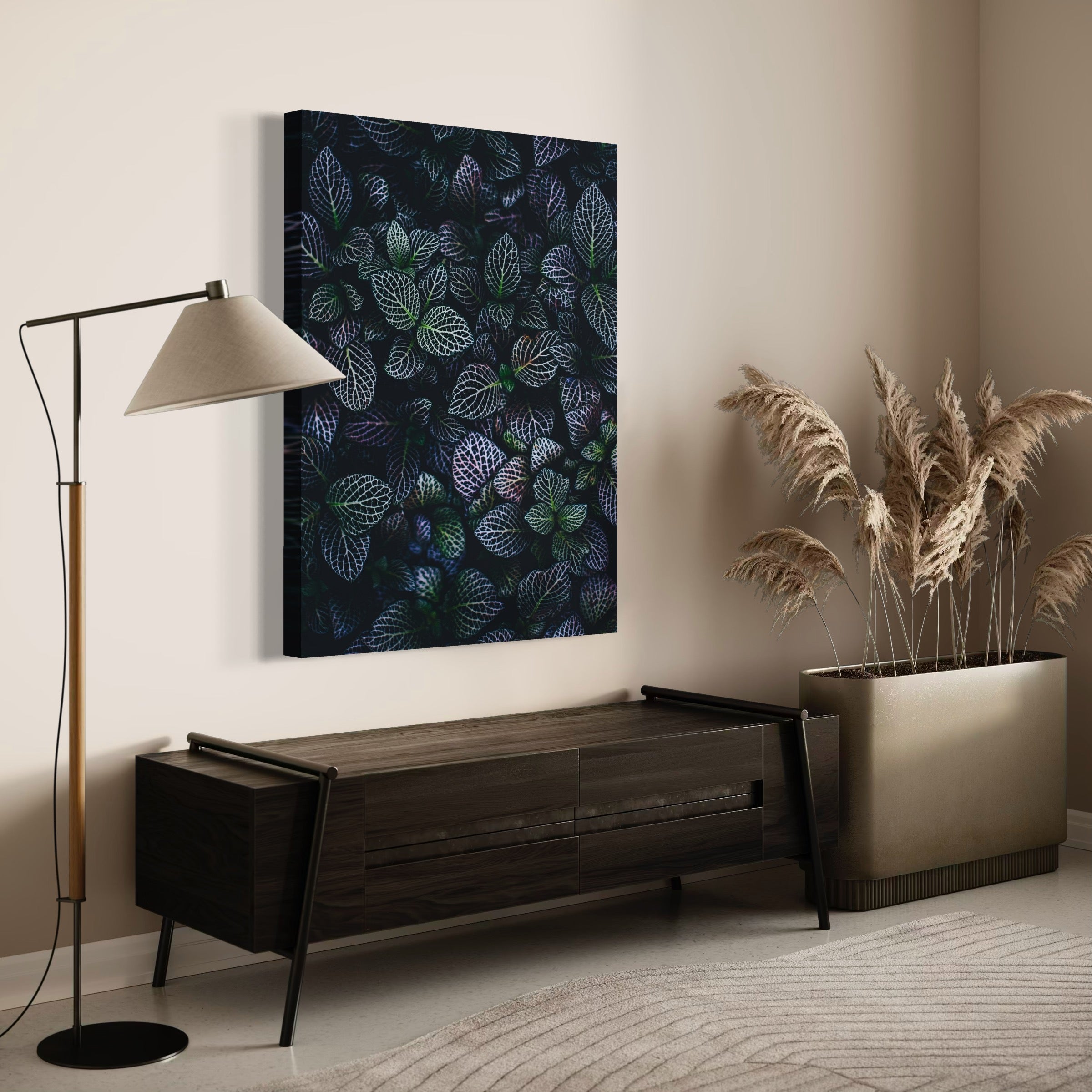 Mystical Foliage - Moderno Wall Art Wall Art