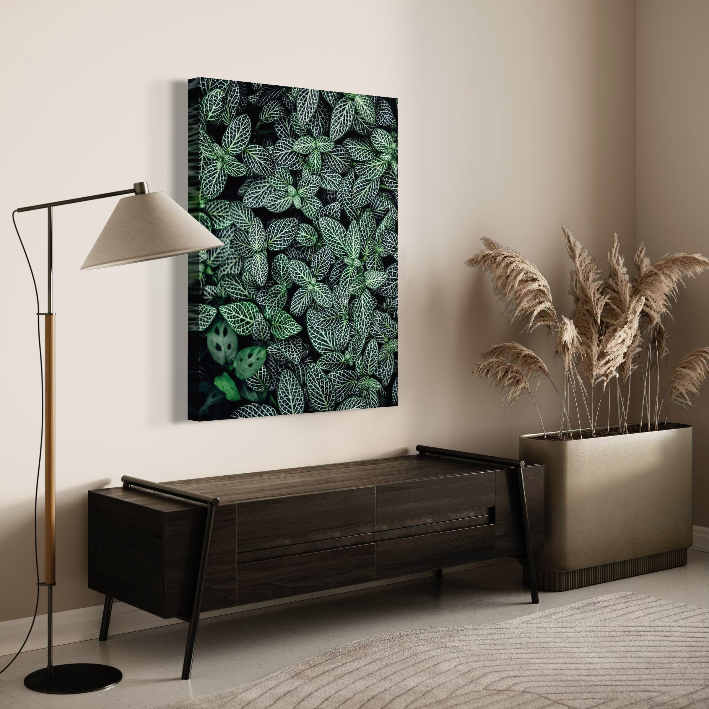 Intricate Greenery - Moderno Wall Art Wall Art