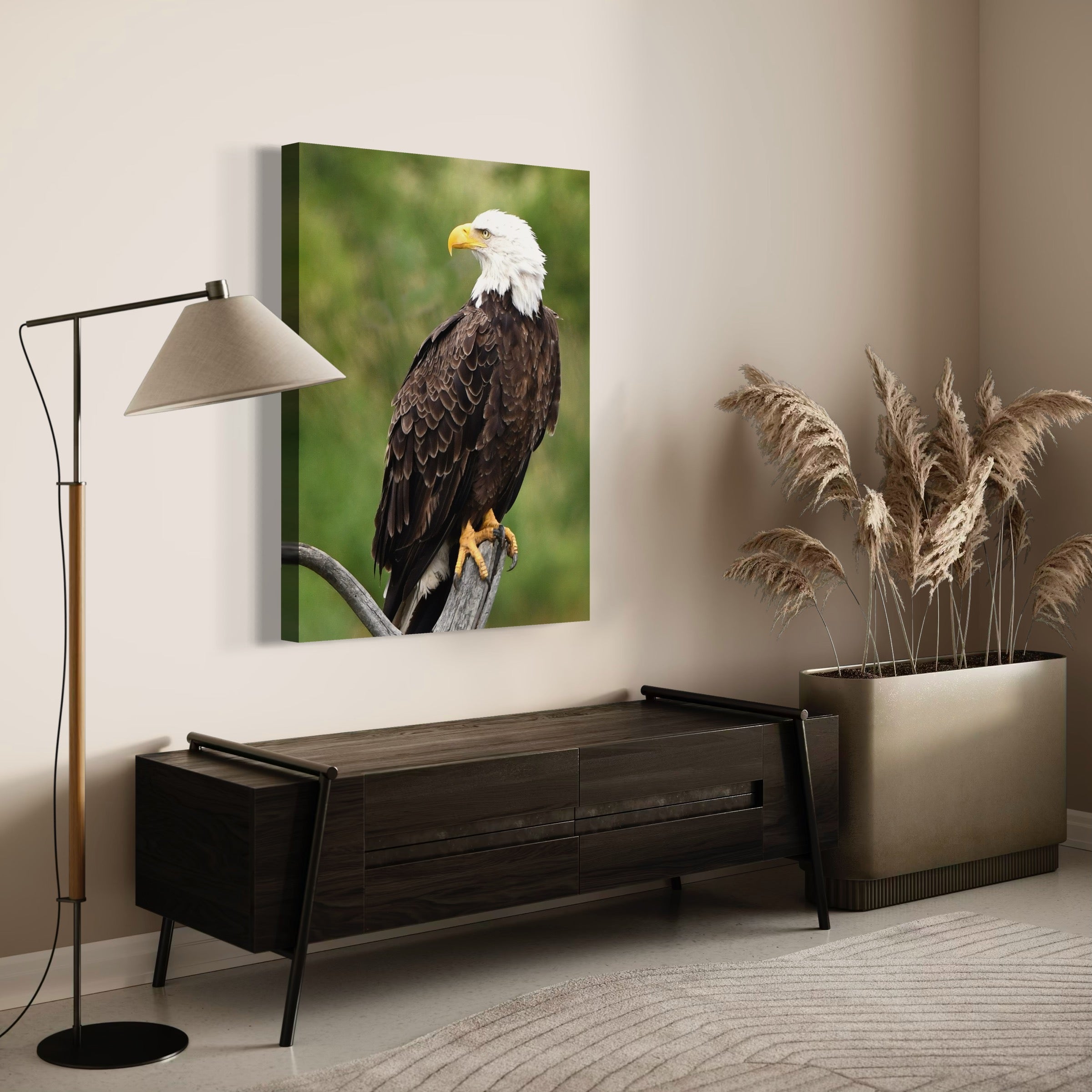 Watchful Hunter - Moderno Wall Art Wall Art