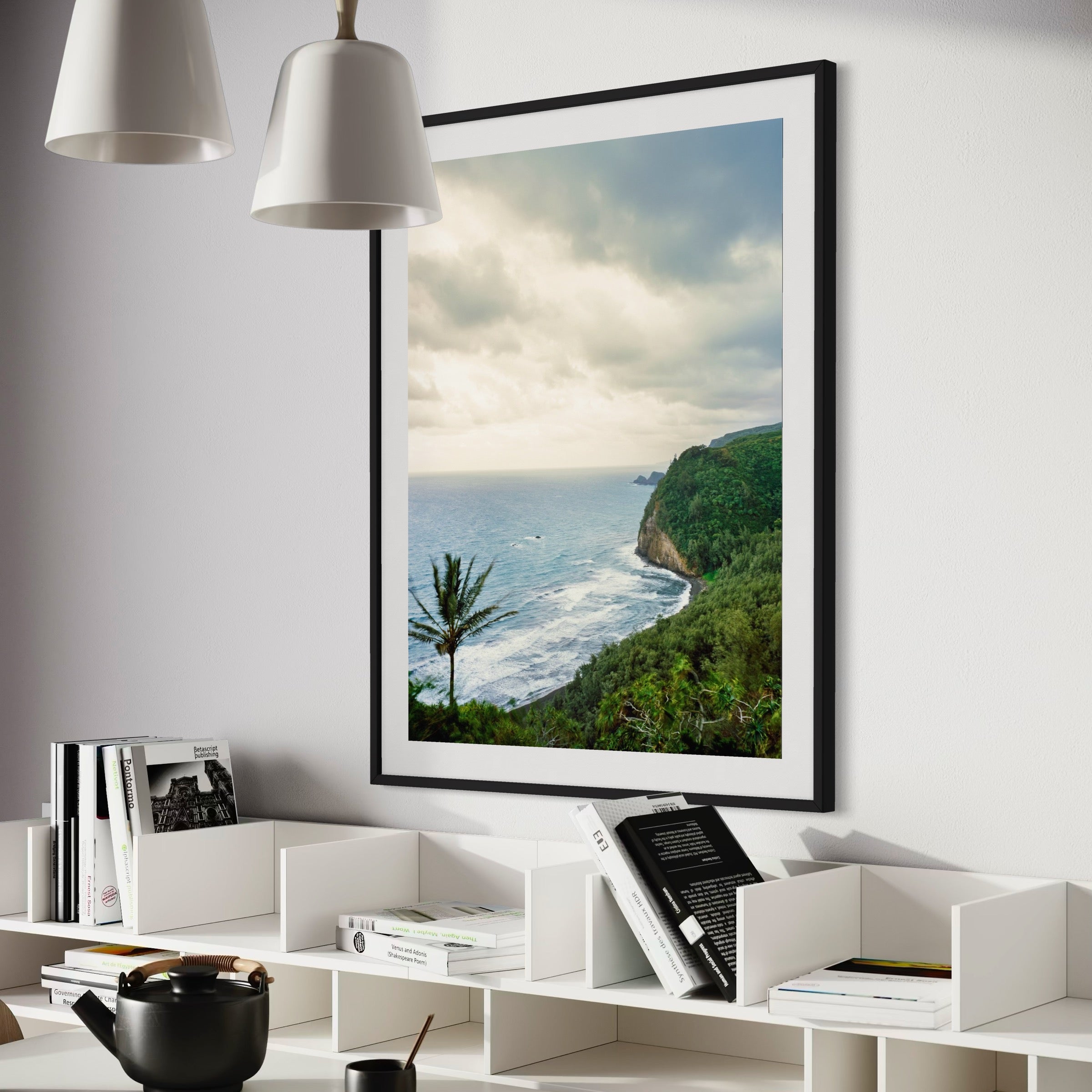 Hawaii's Oahu Island - Moderno Wall Art Wall Art