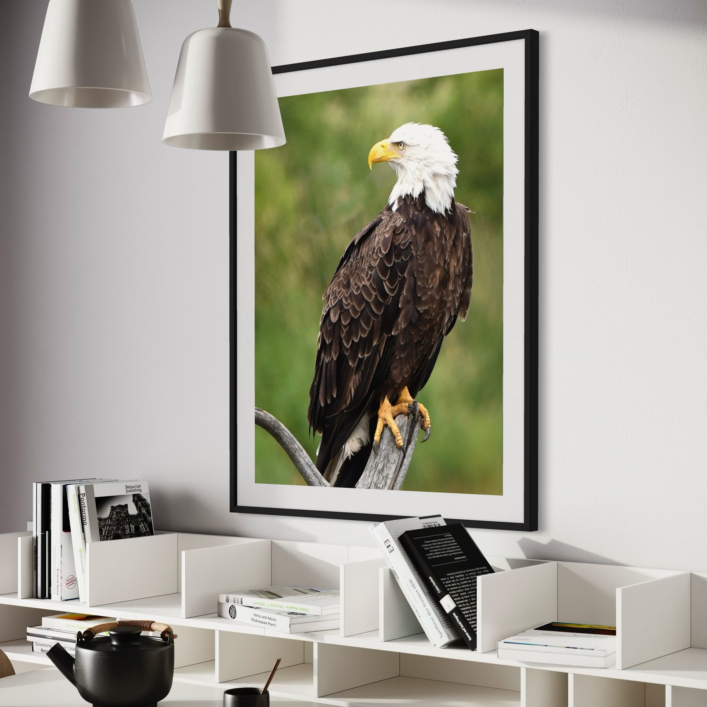 Watchful Hunter - Moderno Wall Art Wall Art