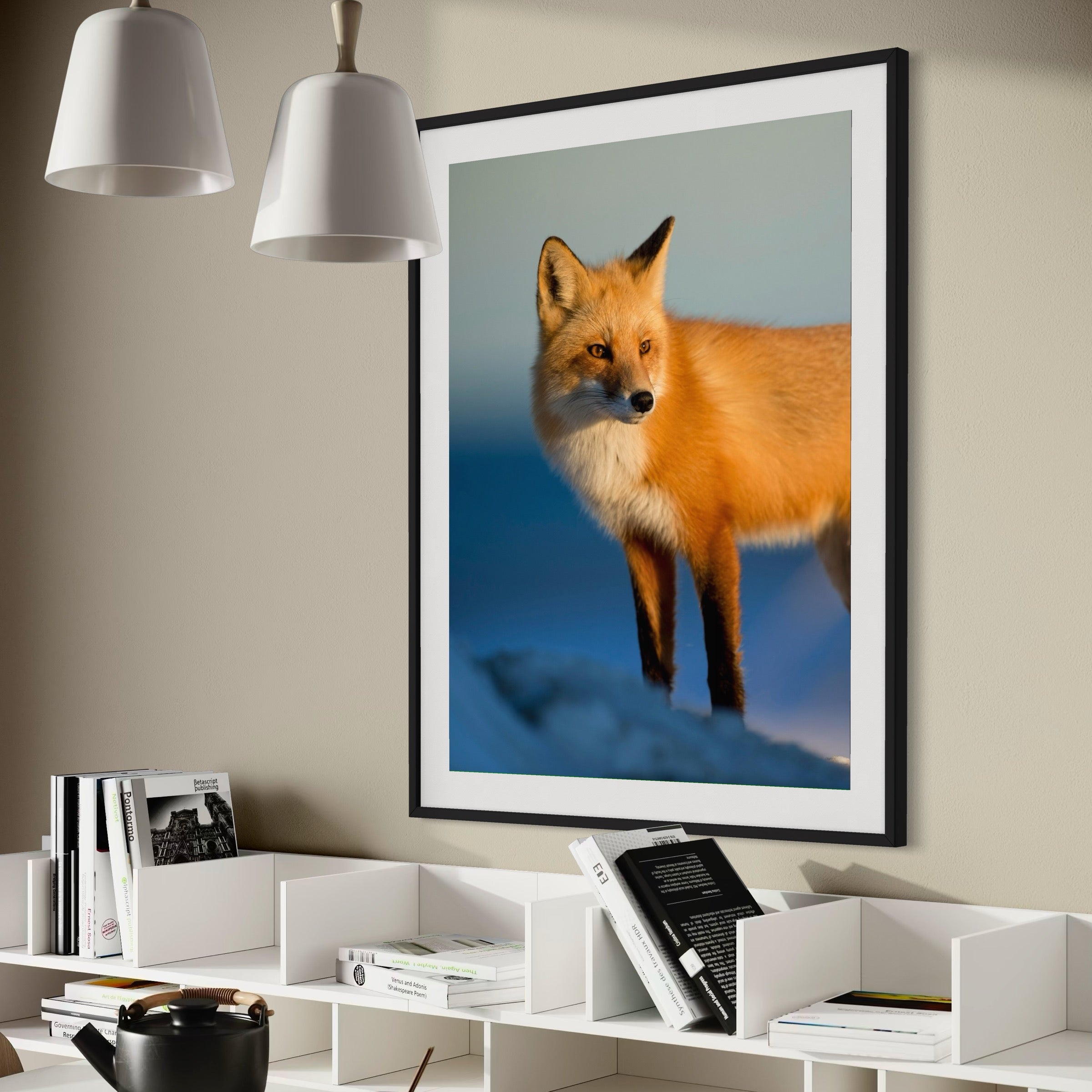 Sunrise Watcher - Moderno Wall Art Wall Art