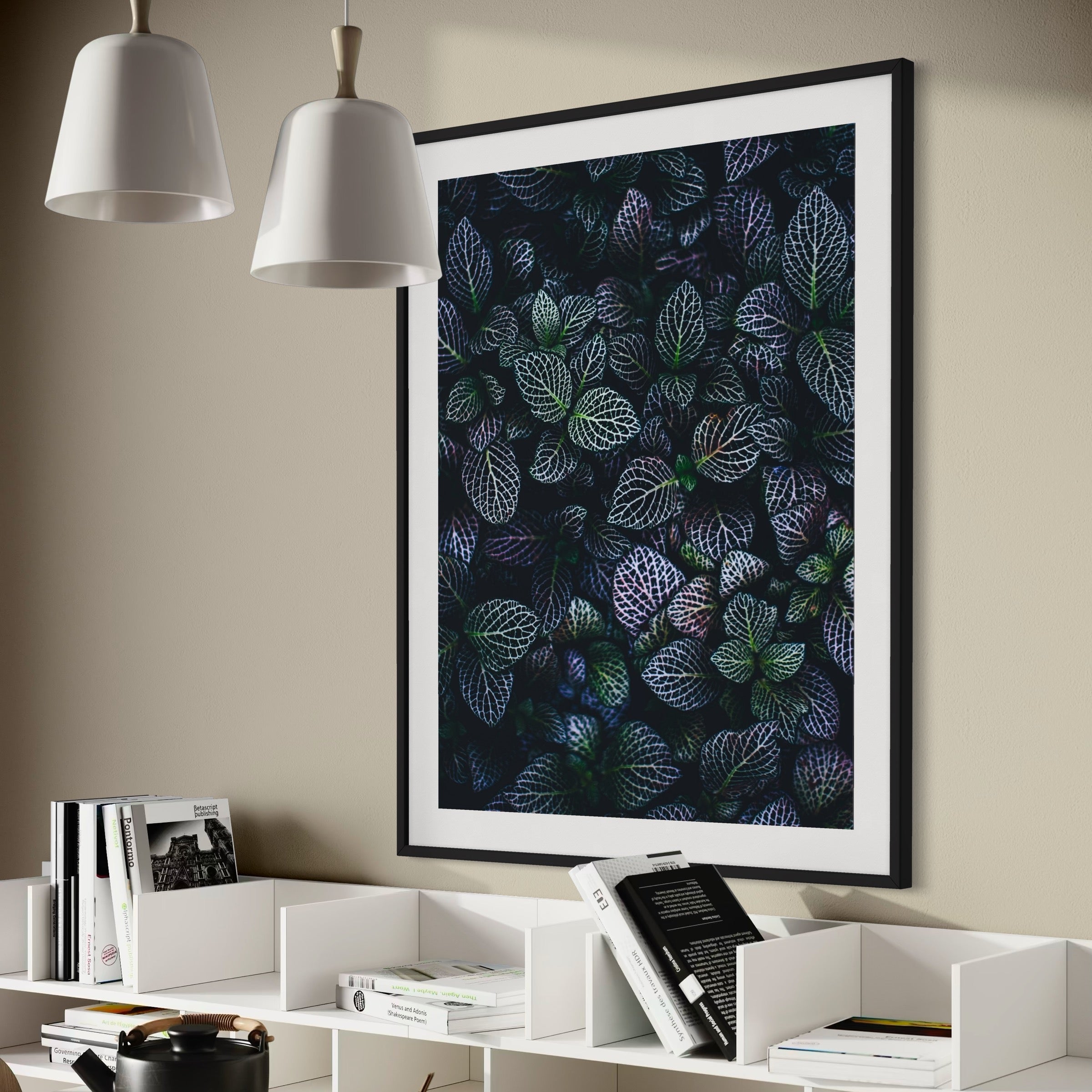 Mystical Foliage - Moderno Wall Art Wall Art