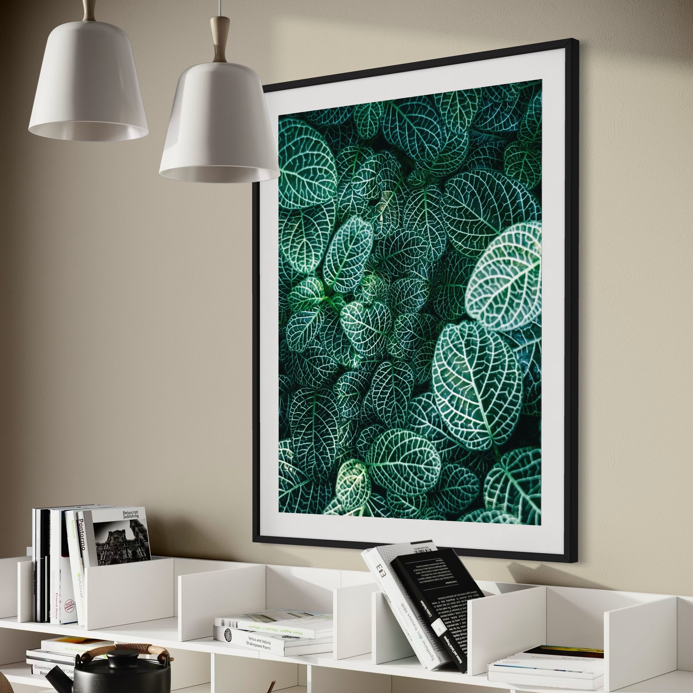 Enchanted Leaves - Moderno Wall Art Wall Art