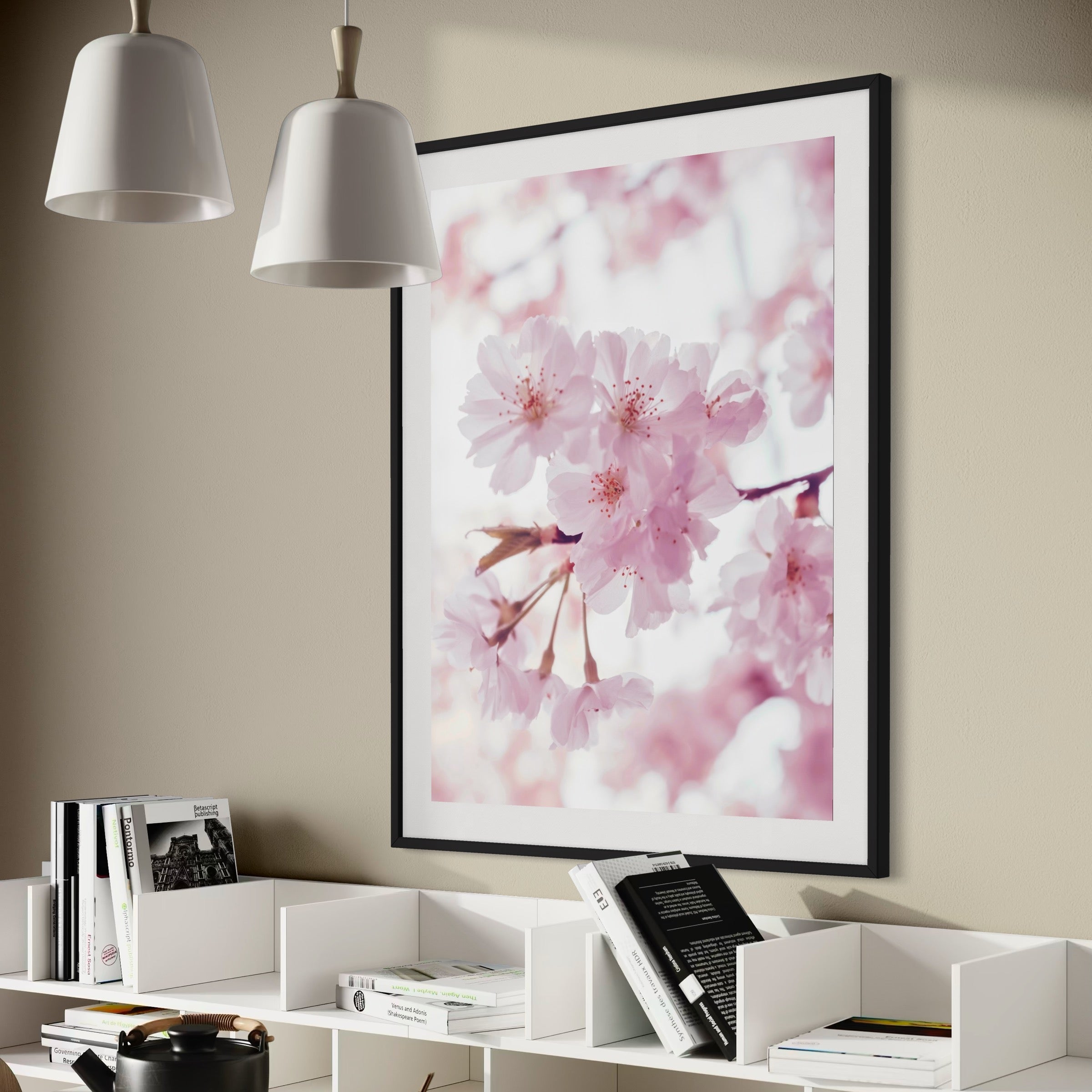 The Beauty of Sakura - Moderno Wall Art Wall Art
