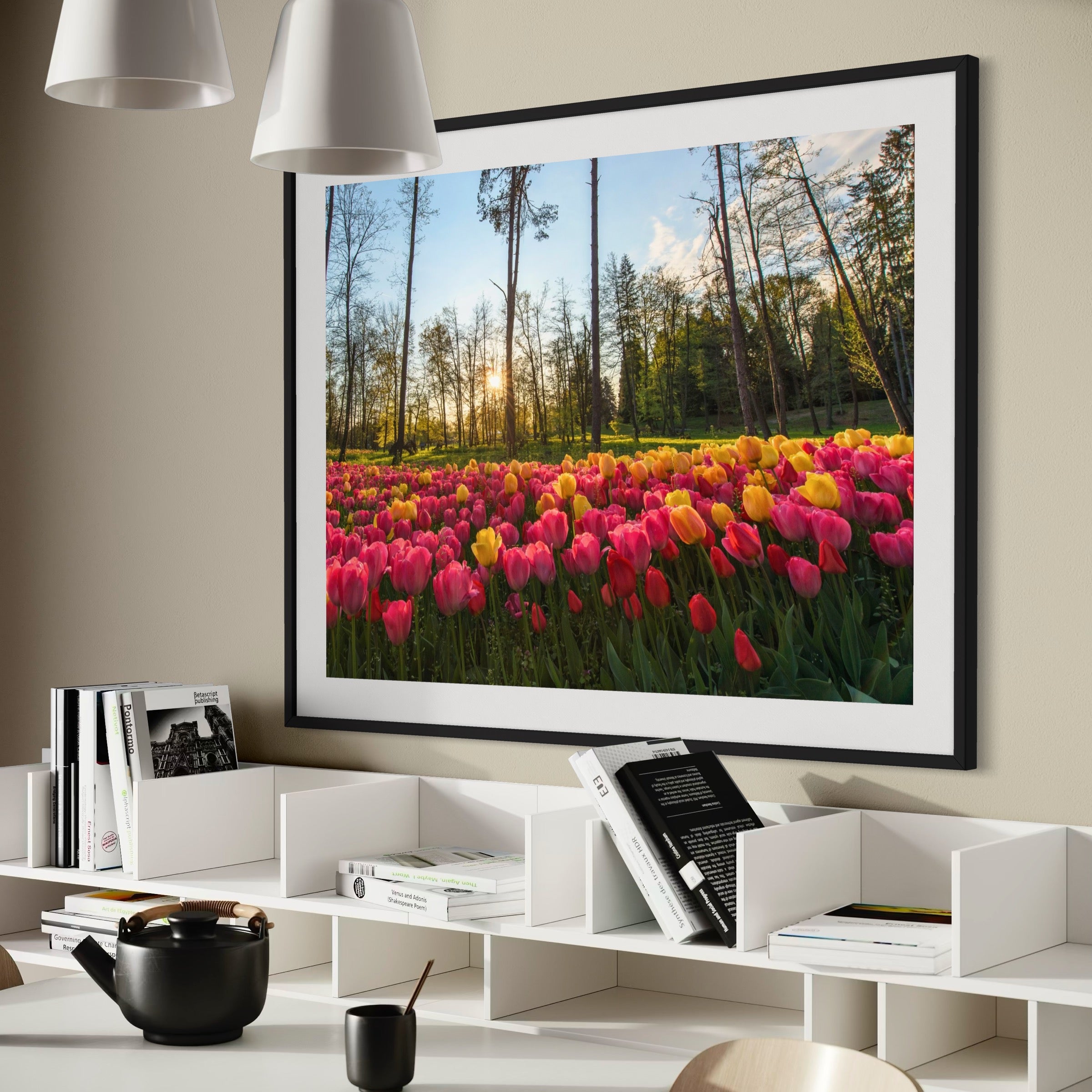 Volčji Potok in Bloom - Moderno Wall Art Wall Art