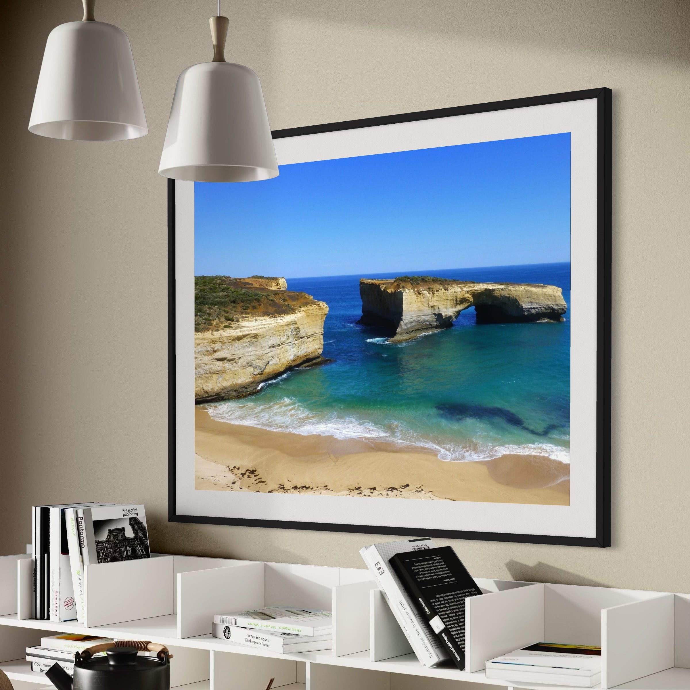 Australian Coastline - Moderno Wall Art Wall Art