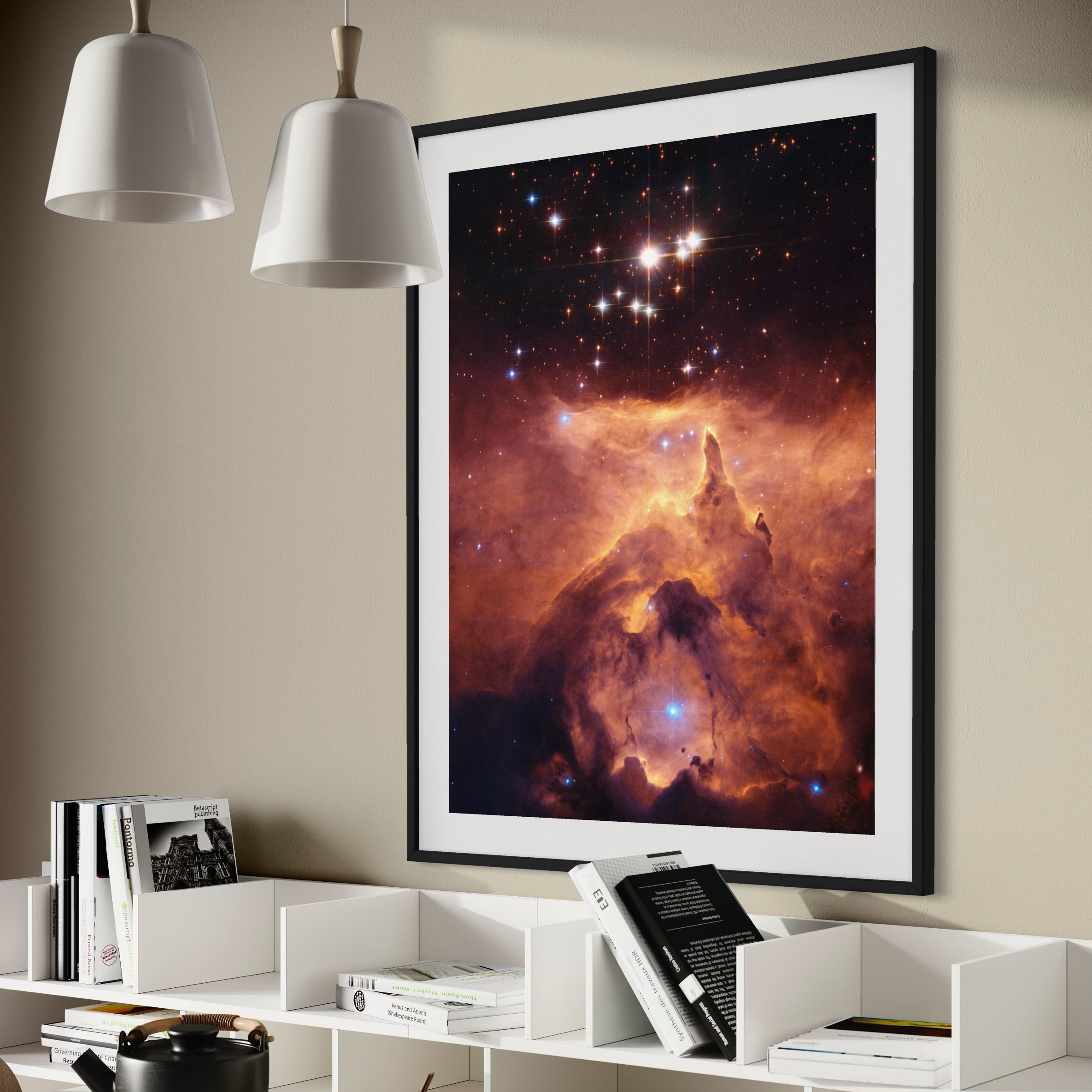 Stars of the Scorpius Nebula - Moderno Wall Art
