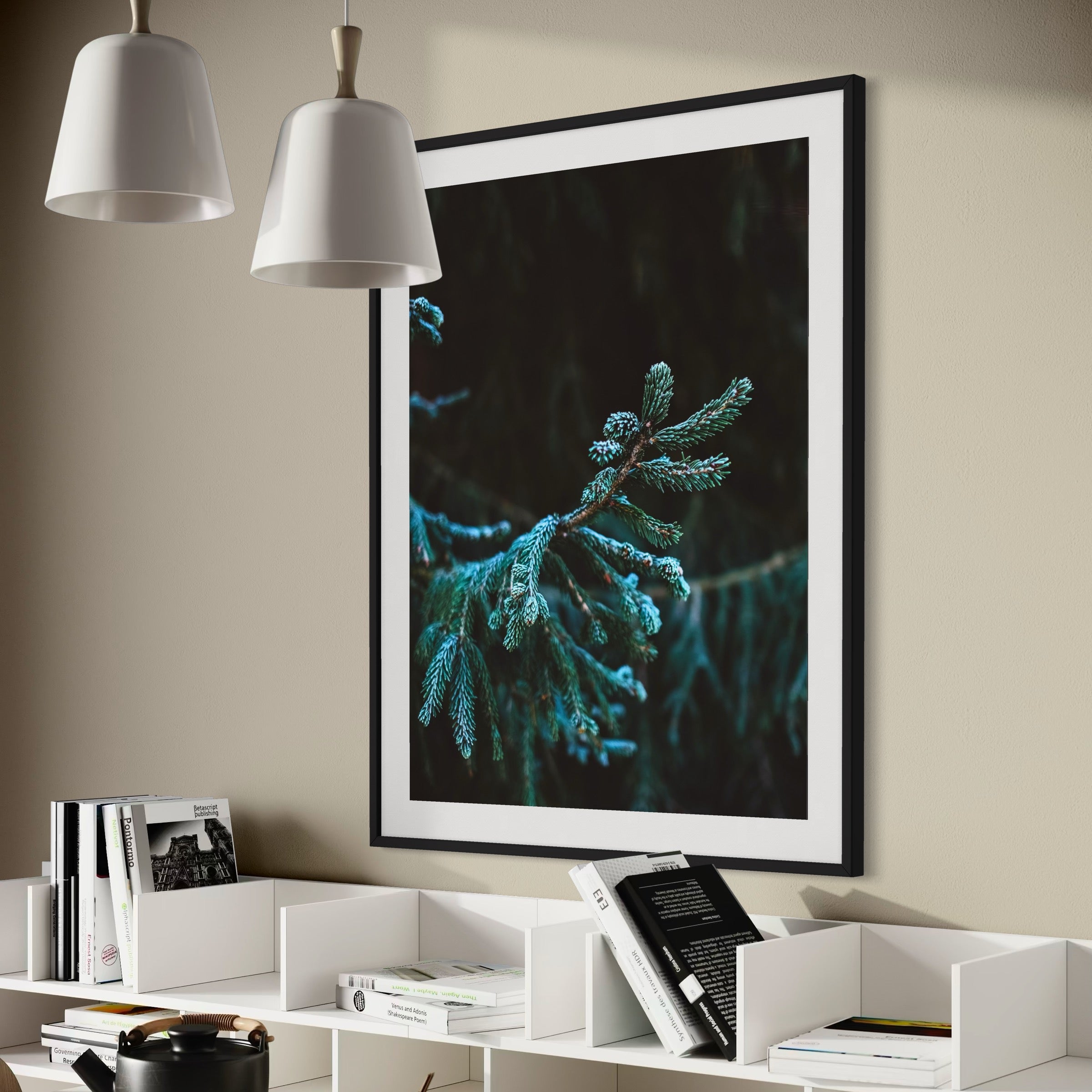 Pine & Needles - Moderno Wall Art Wall Art