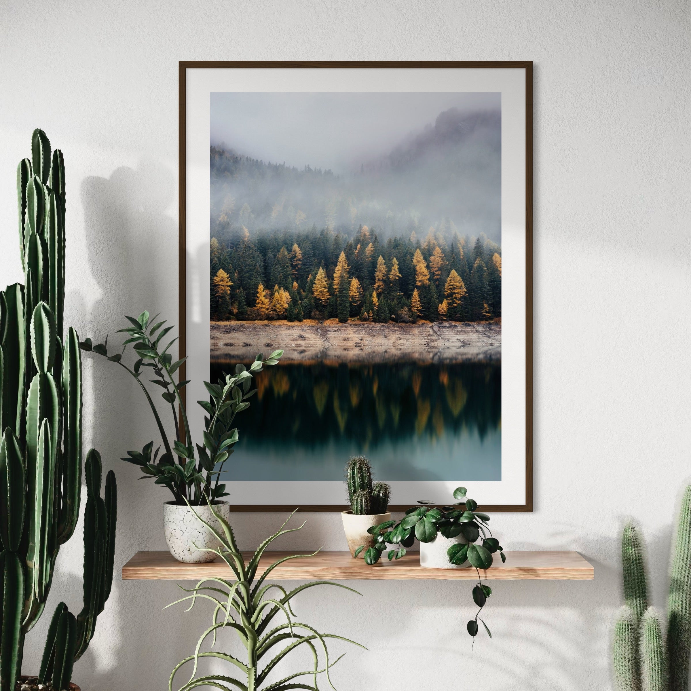 Tranquil Fall Waters - Moderno Wall Art