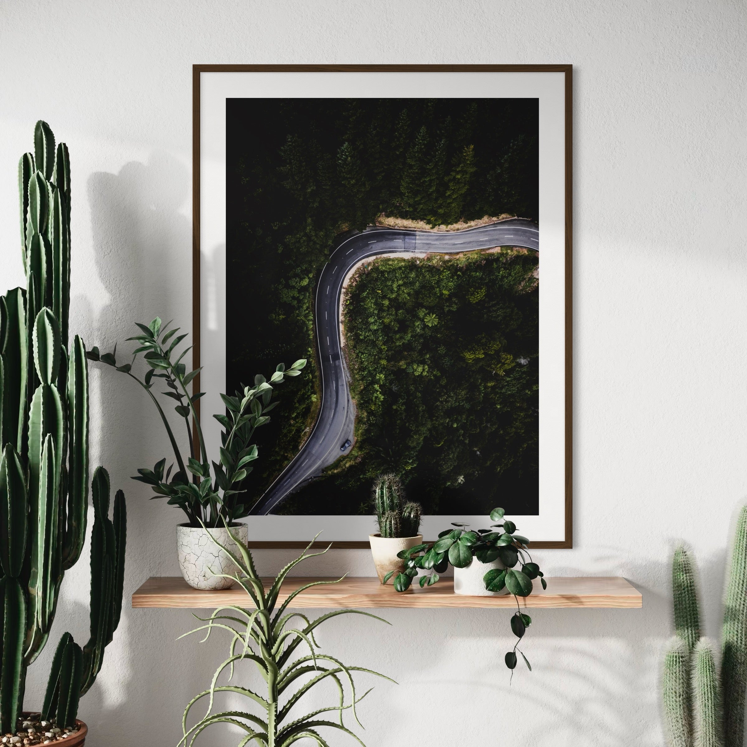 New Zealand Highway - Moderno Wall Art Wall Art