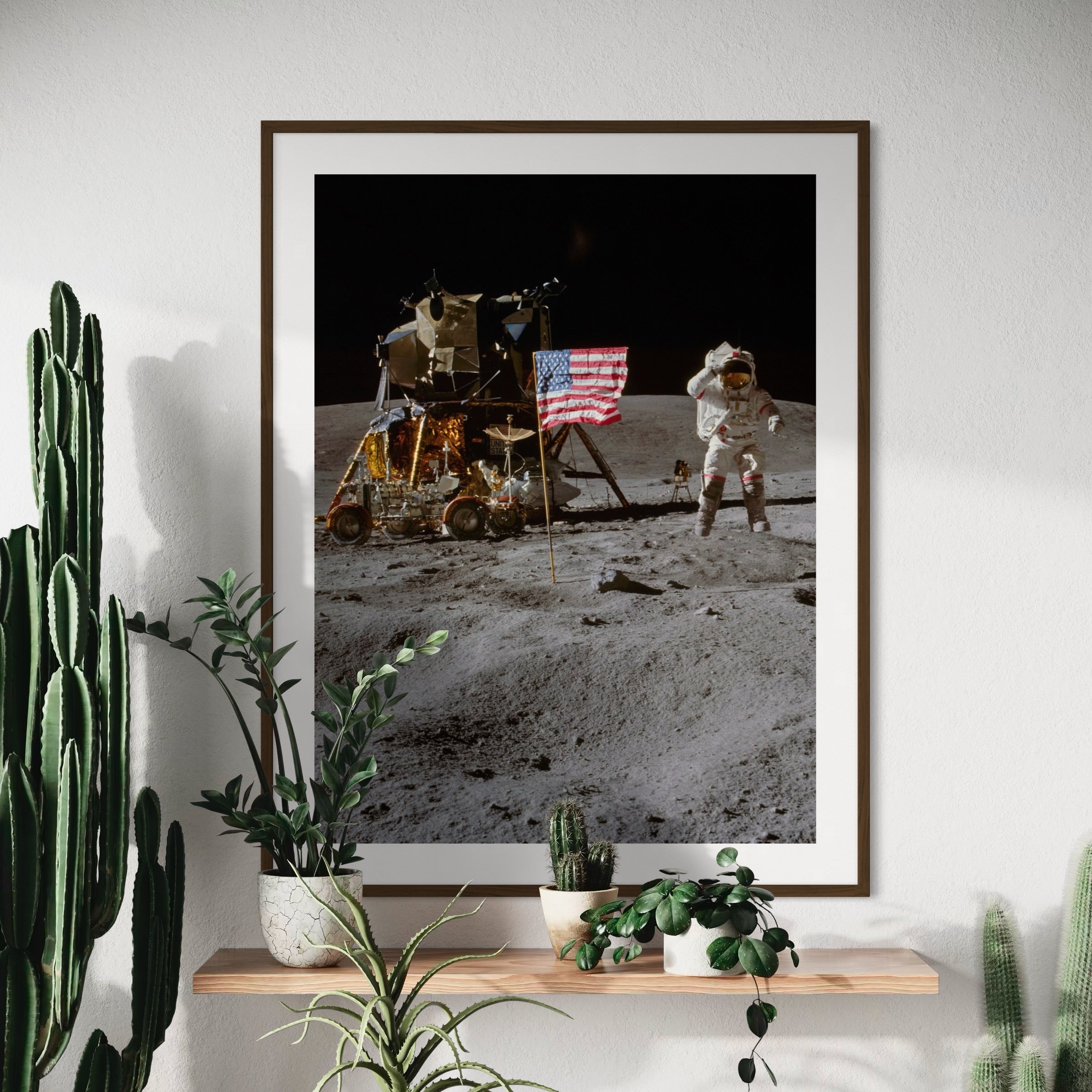 Lunar Salute - Moderno Wall Art Wall Art