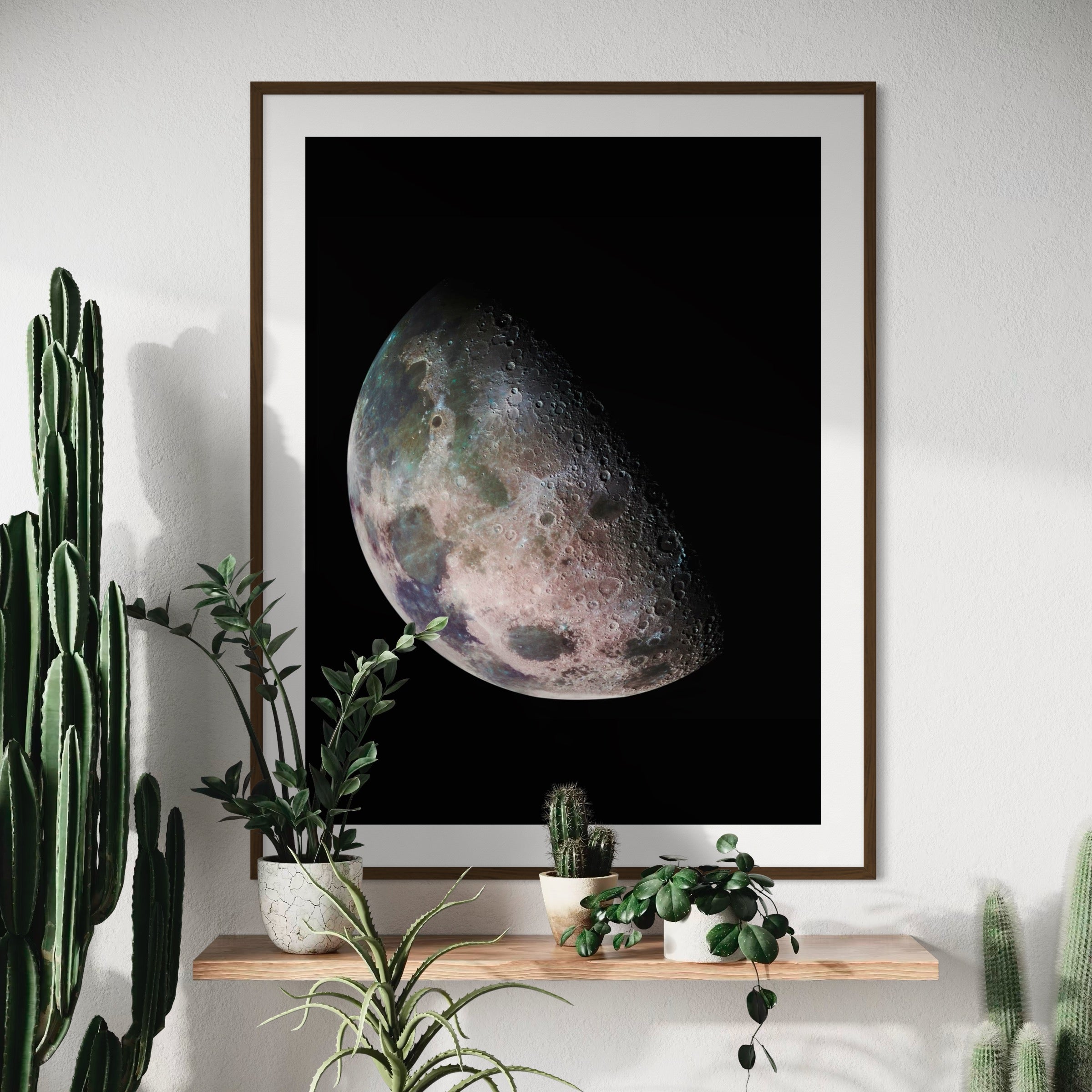 Lunar Glow - Moderno Wall Art Wall Art