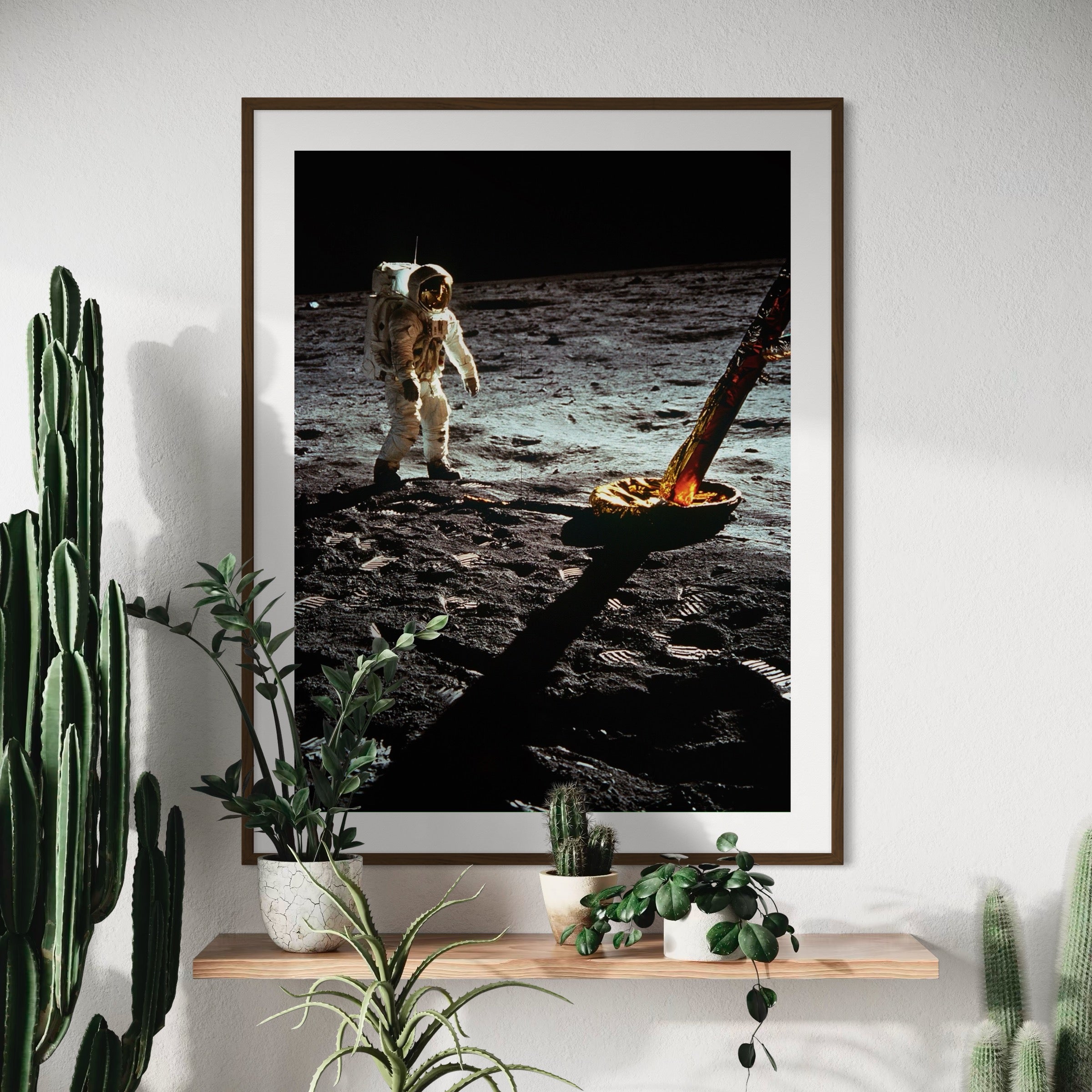 First Steps Beyond Earth - Moderno Wall Art Wall Art