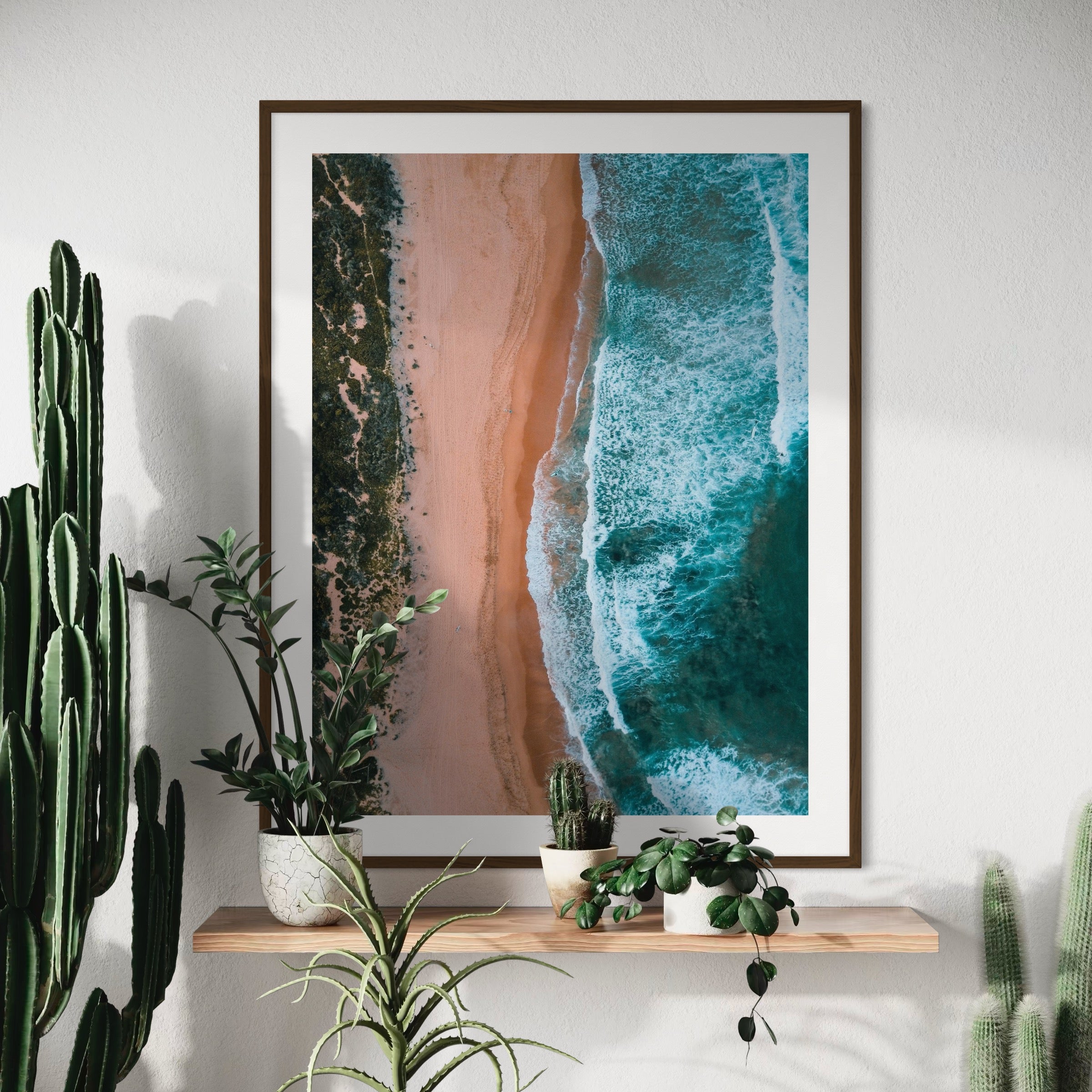 Waves of Mona Vale - Moderno Wall Art Wall Art