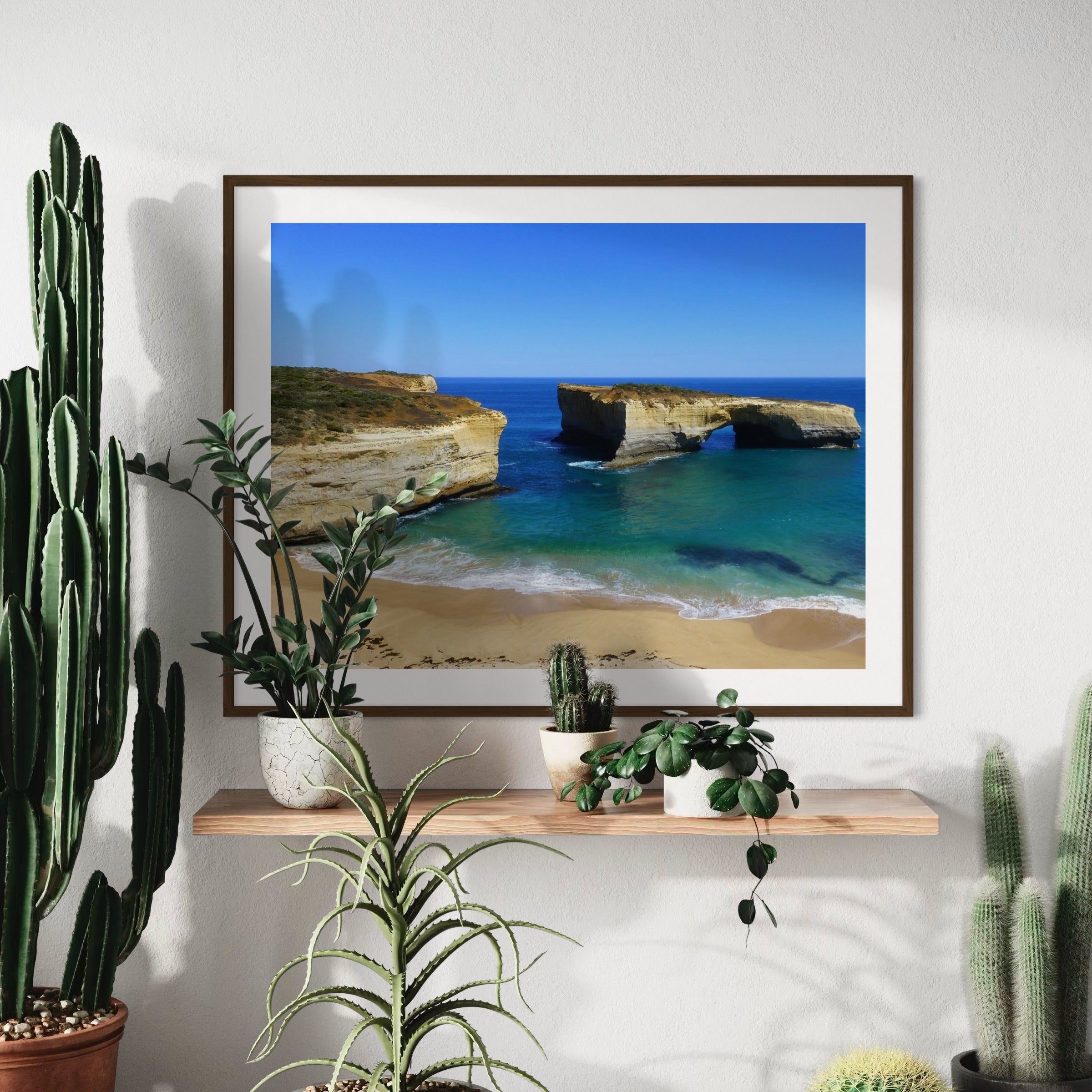 Australian Coastline - Moderno Wall Art Wall Art