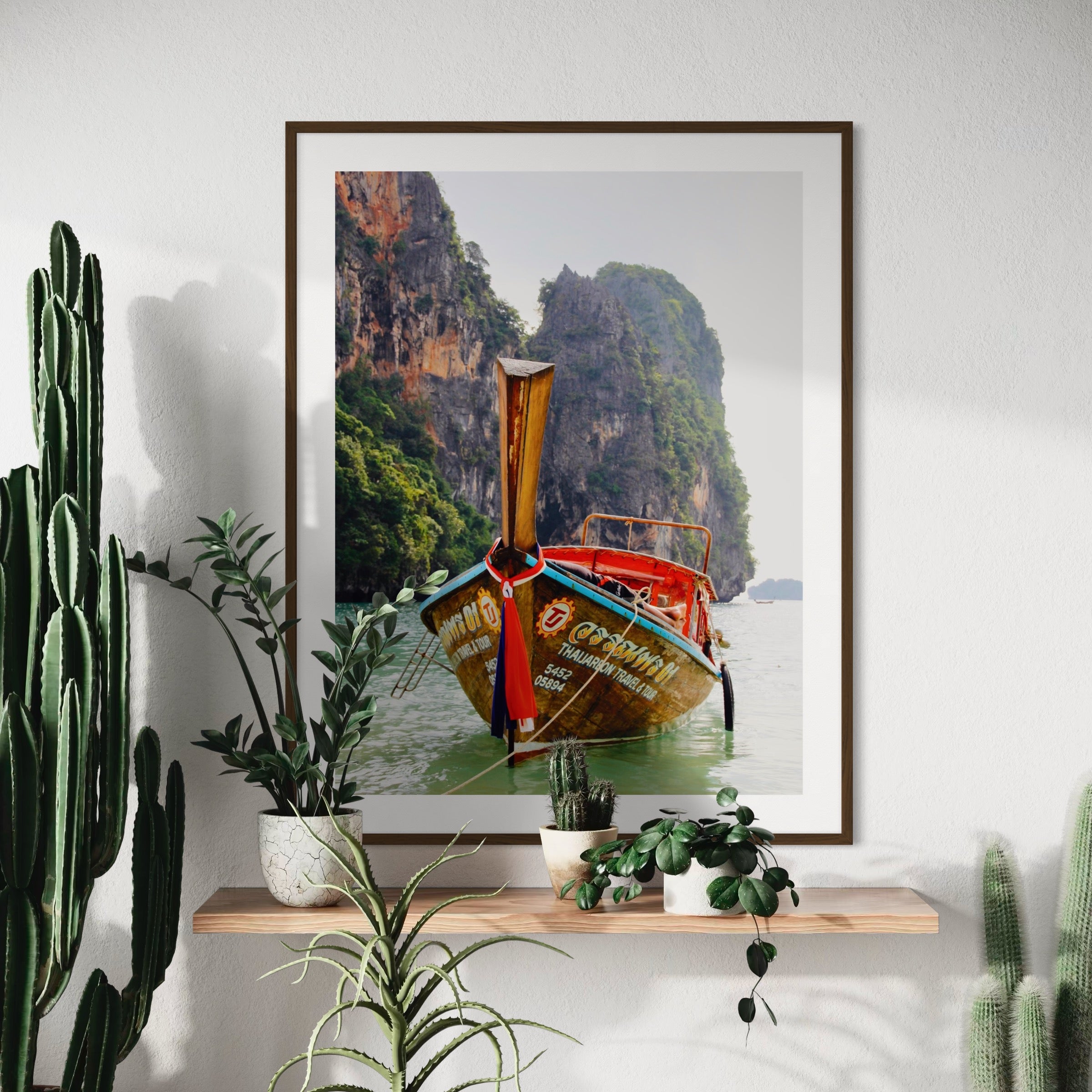Thai Longtail Boat - Moderno Wall Art Wall Art