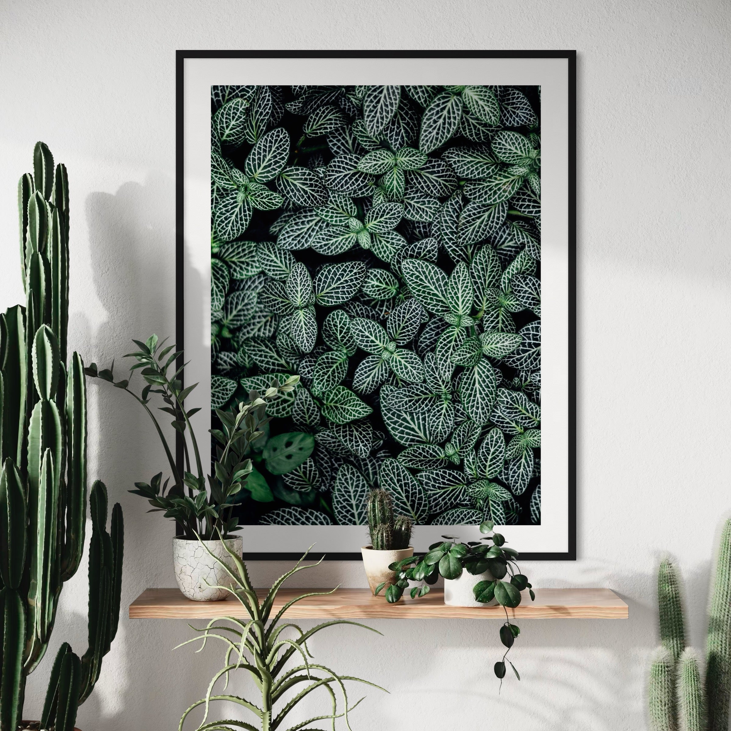 Intricate Greenery - Moderno Wall Art Wall Art