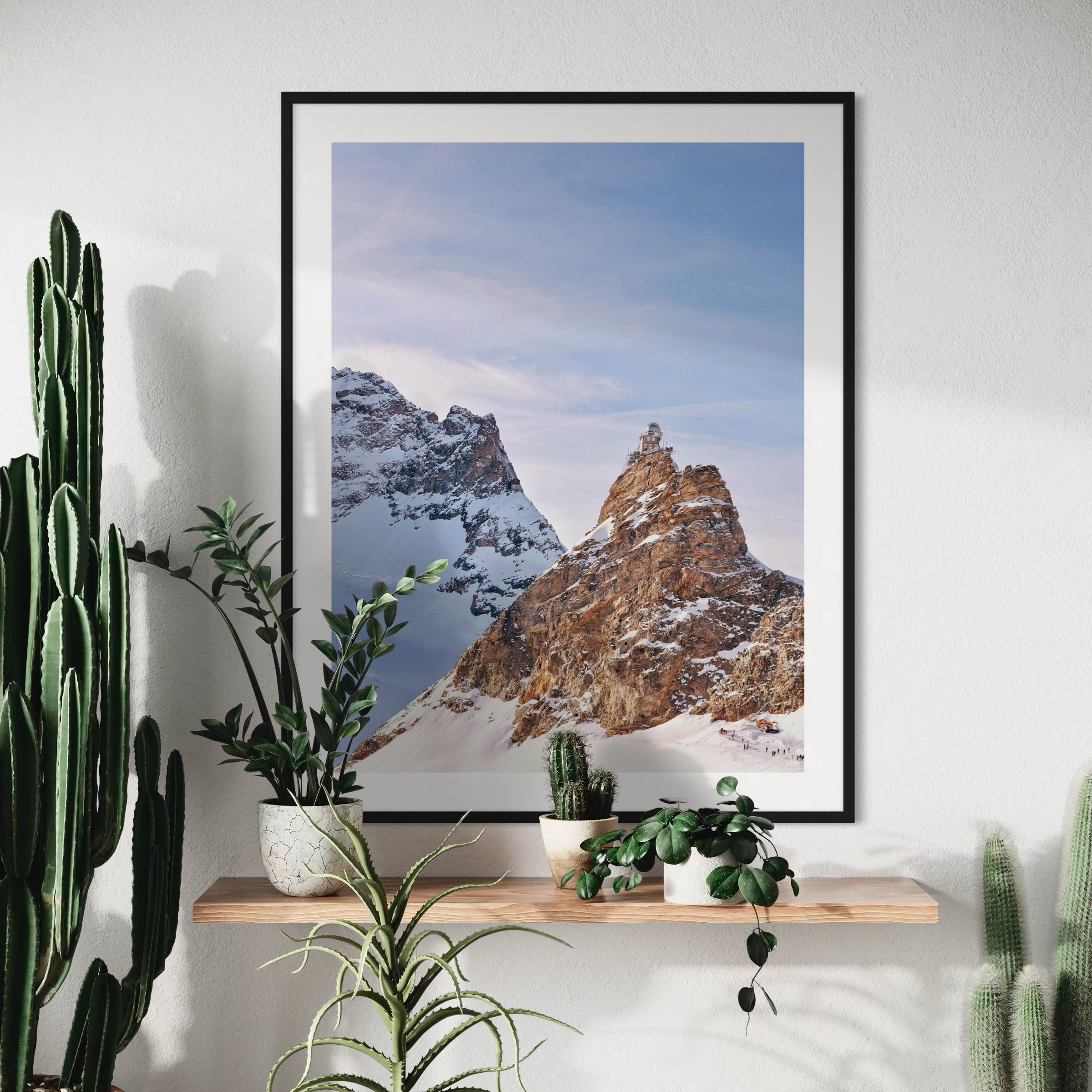 Peaks of Lauterbrunnen - Moderno Wall Art Wall Art