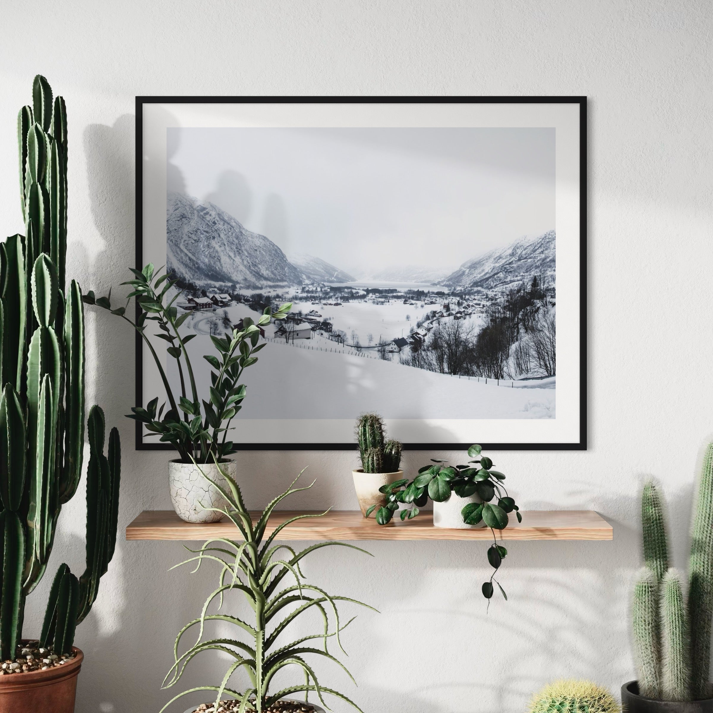 Nordic Winter Wonderland - Moderno Wall Art Wall Art