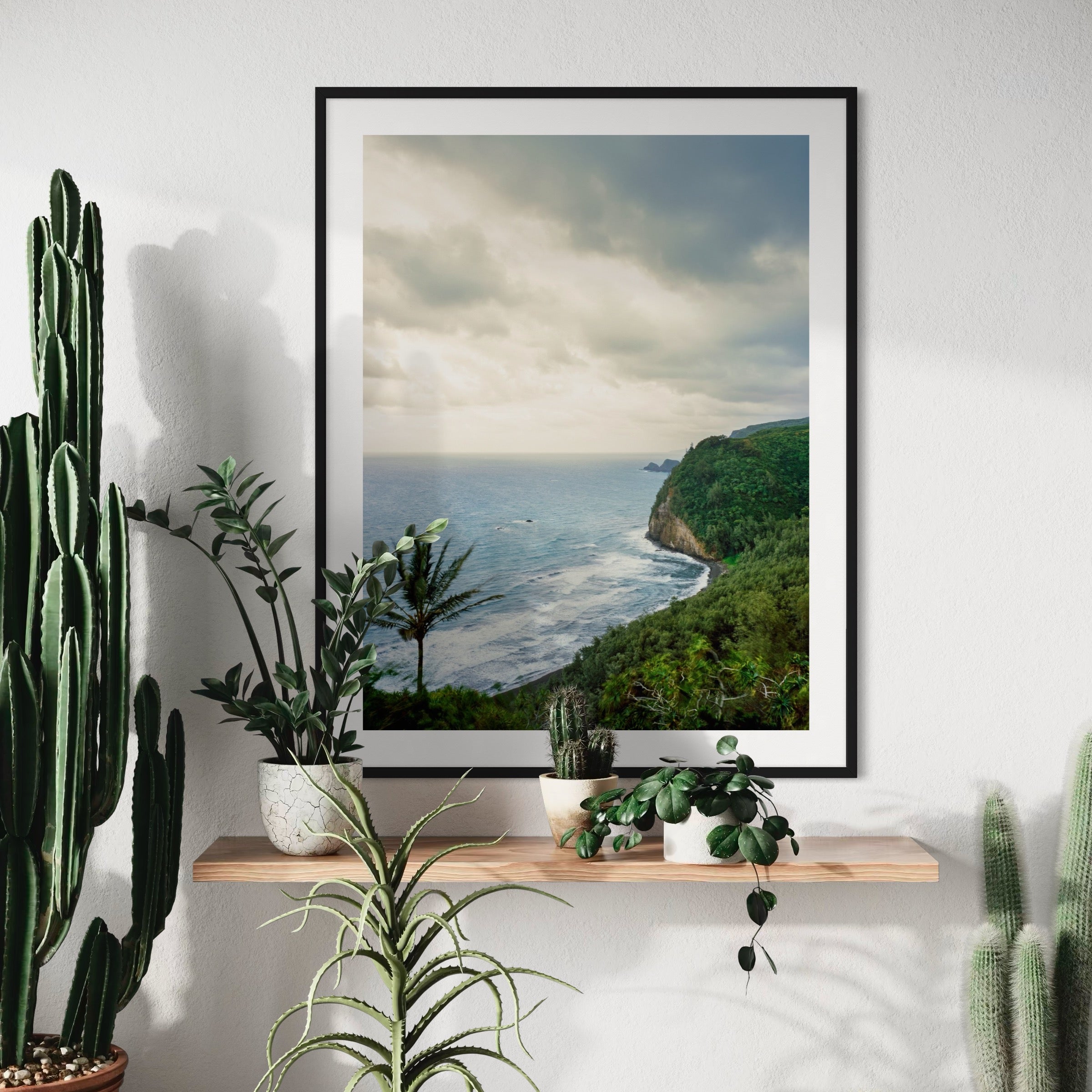 Hawaii's Oahu Island - Moderno Wall Art Wall Art