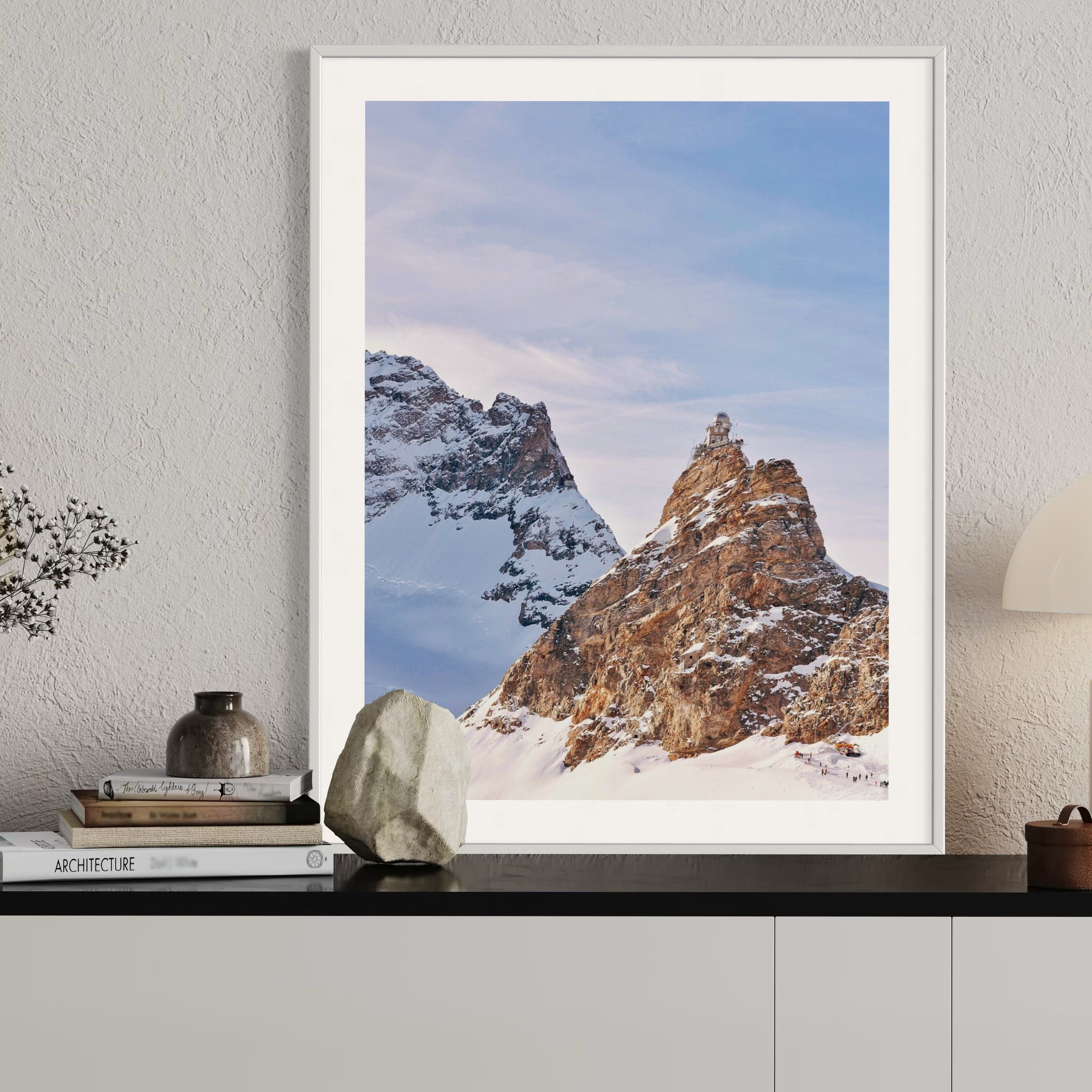 Peaks of Lauterbrunnen - Moderno Wall Art Wall Art