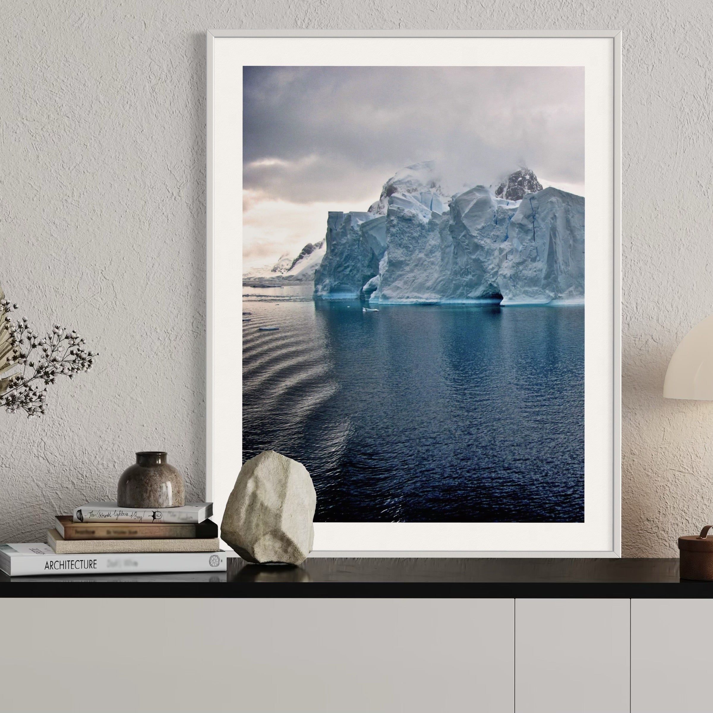 Antarctic Iceberg - Moderno Wall Art Wall Art