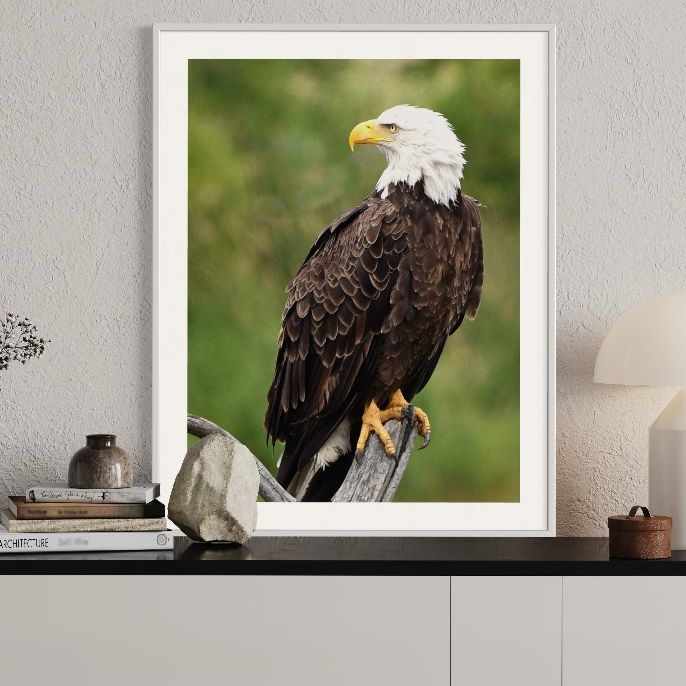 Watchful Hunter - Moderno Wall Art Wall Art