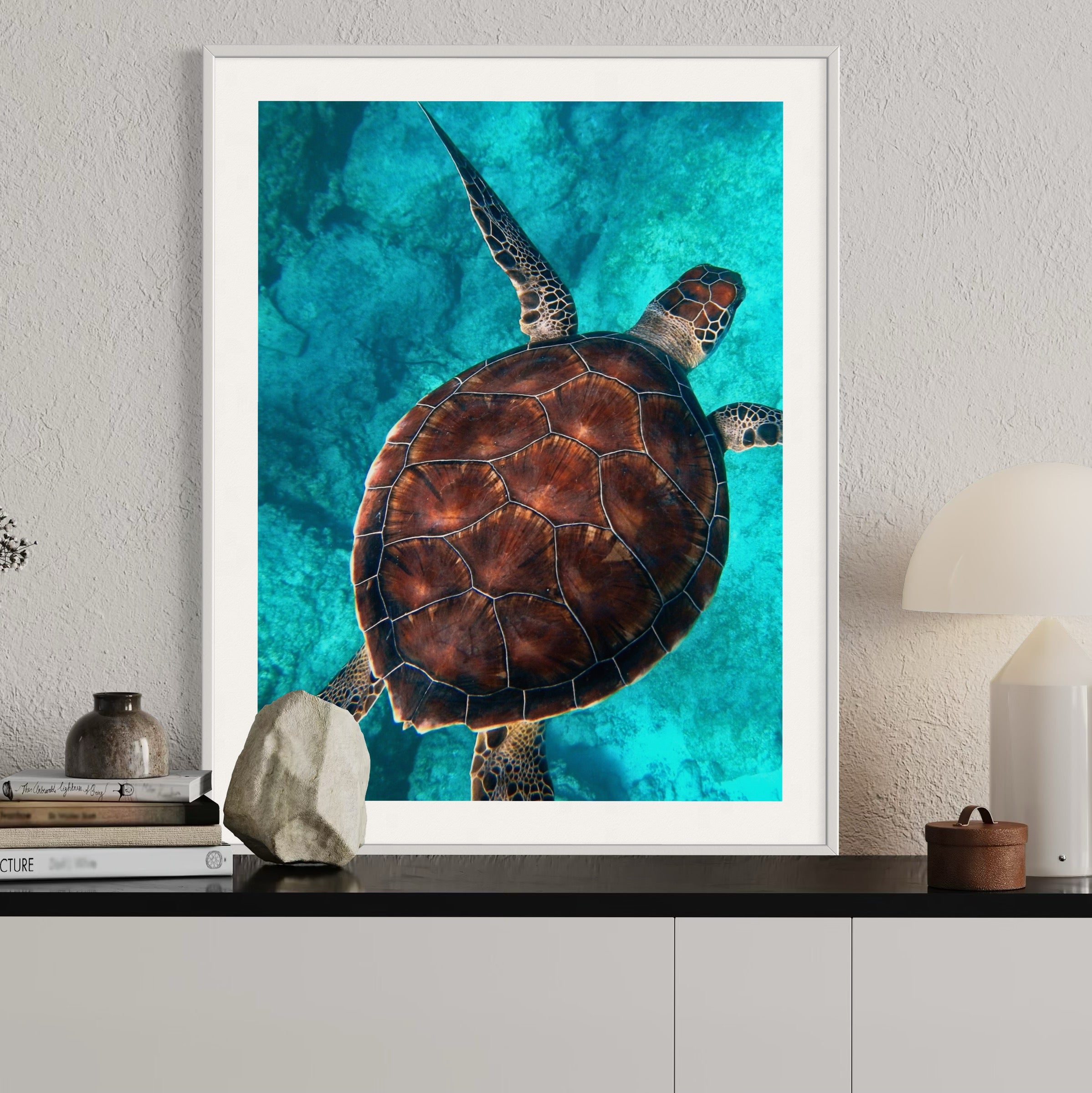 Gliding Through the Shadows - Moderno Wall Art Wall Art