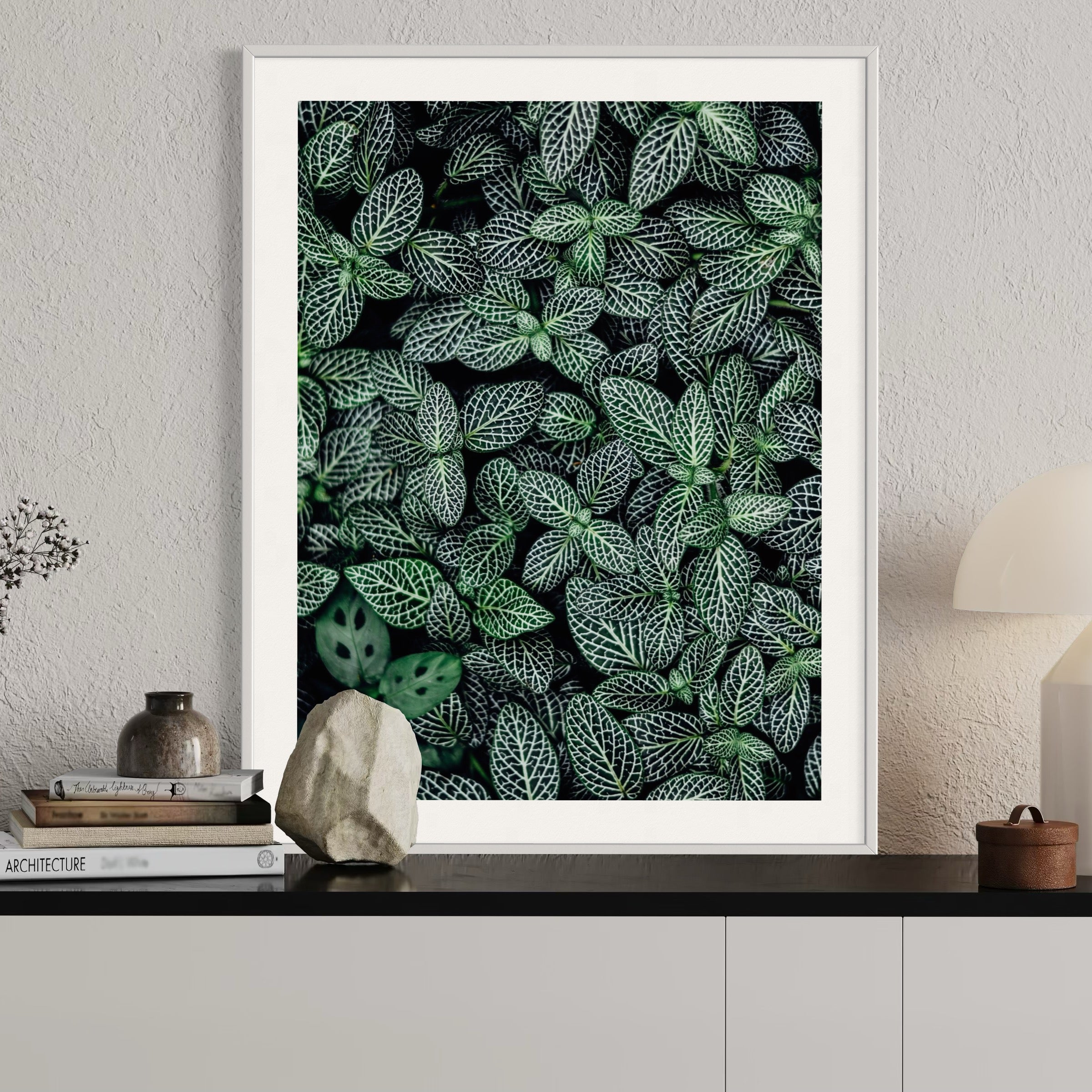 Intricate Greenery - Moderno Wall Art Wall Art