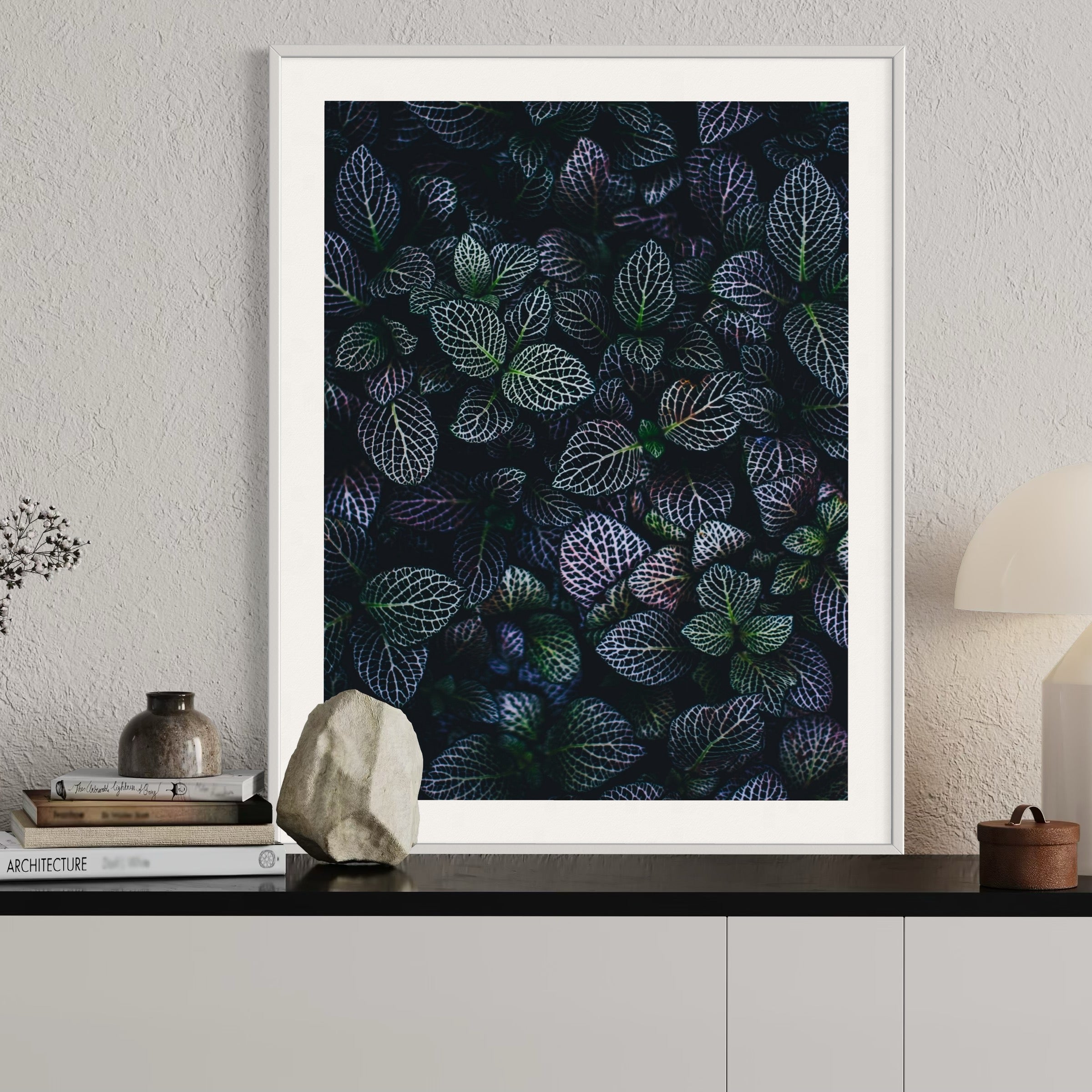 Mystical Foliage - Moderno Wall Art Wall Art