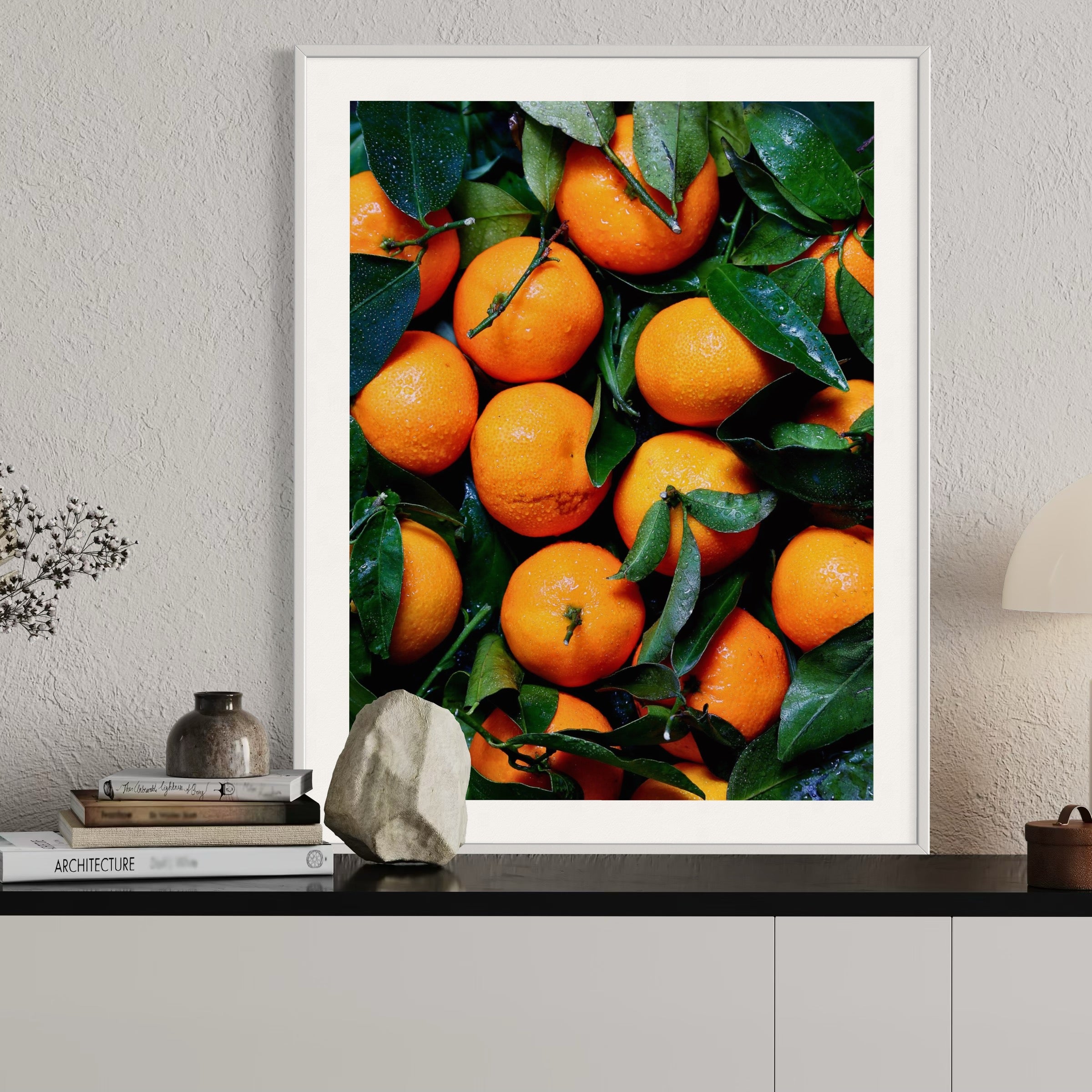 Freshly Washed Oranges - Moderno Wall Art