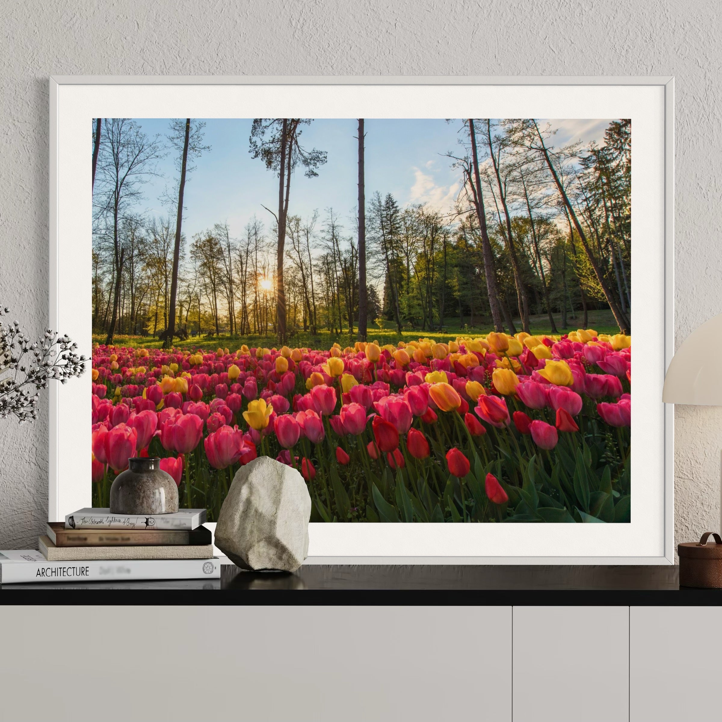 Volčji Potok in Bloom - Moderno Wall Art Wall Art