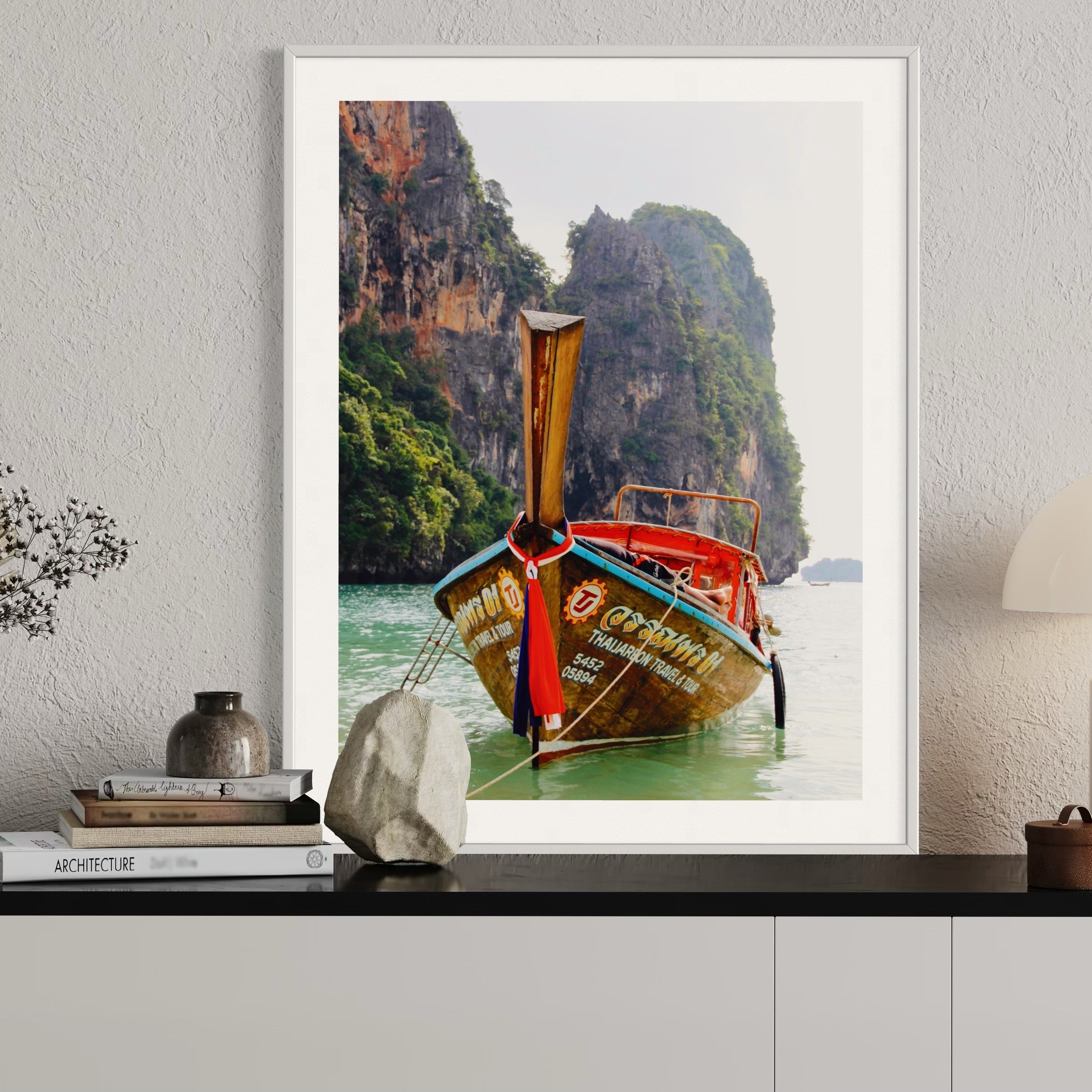 Thai Longtail Boat - Moderno Wall Art Wall Art