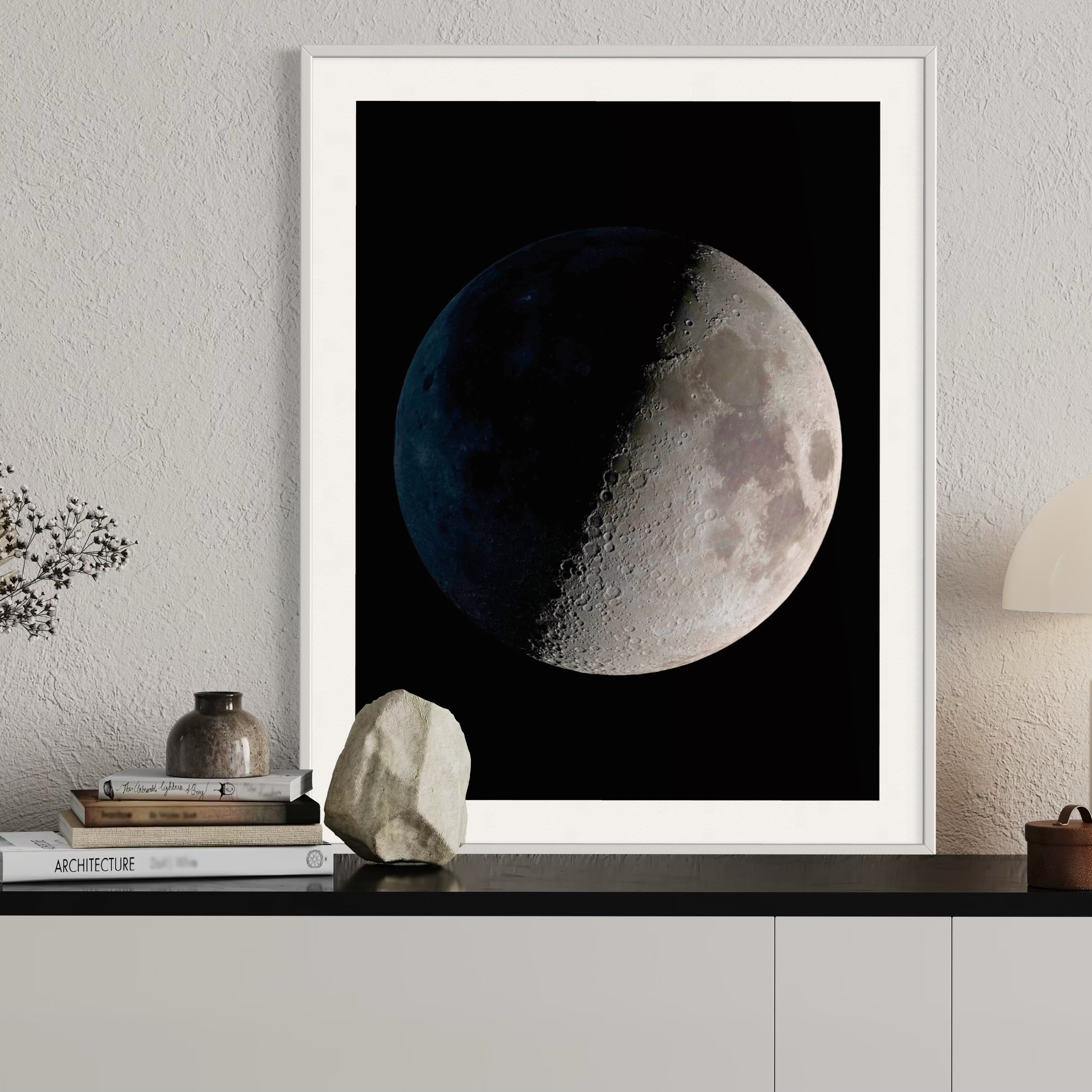 Half Moon - Moderno Wall Art Wall Art
