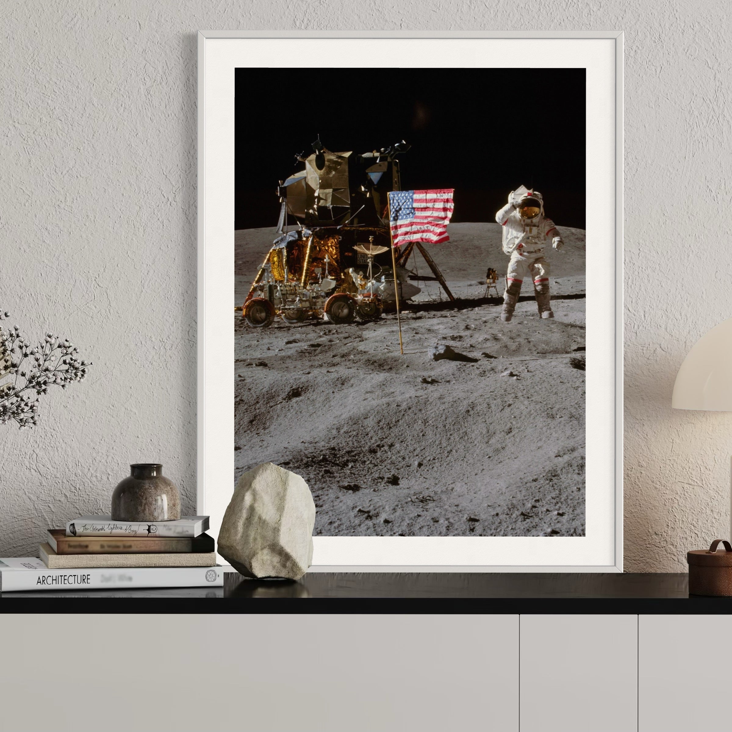 Lunar Salute - Moderno Wall Art Wall Art
