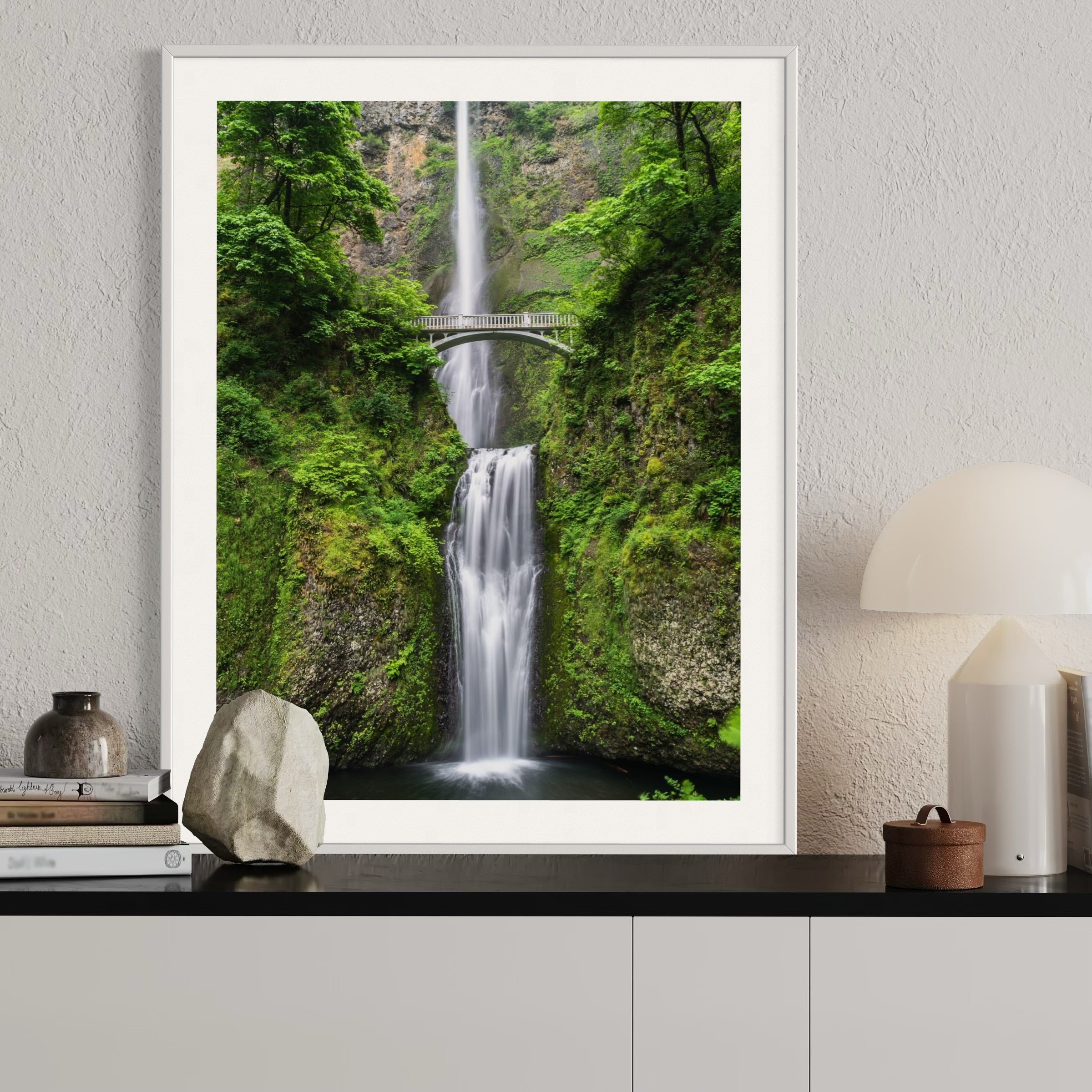 Tiered Waterfall - Moderno Wall Art Wall Art