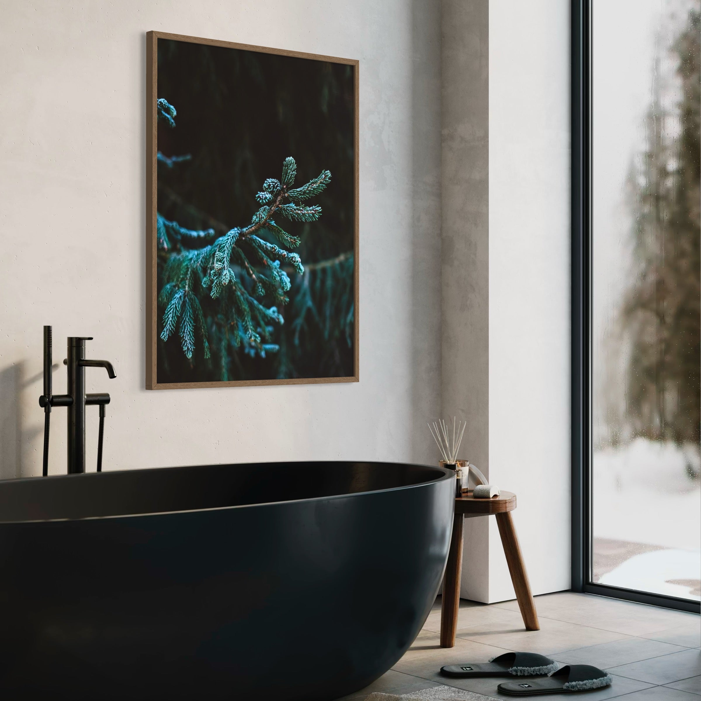 Pine & Needles - Moderno Wall Art Wall Art