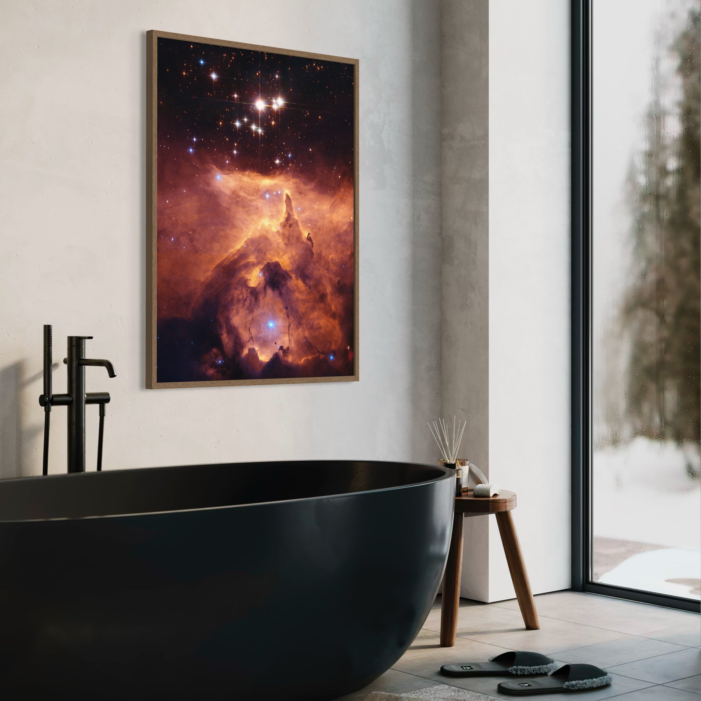 Stars of the Scorpius Nebula - Moderno Wall Art