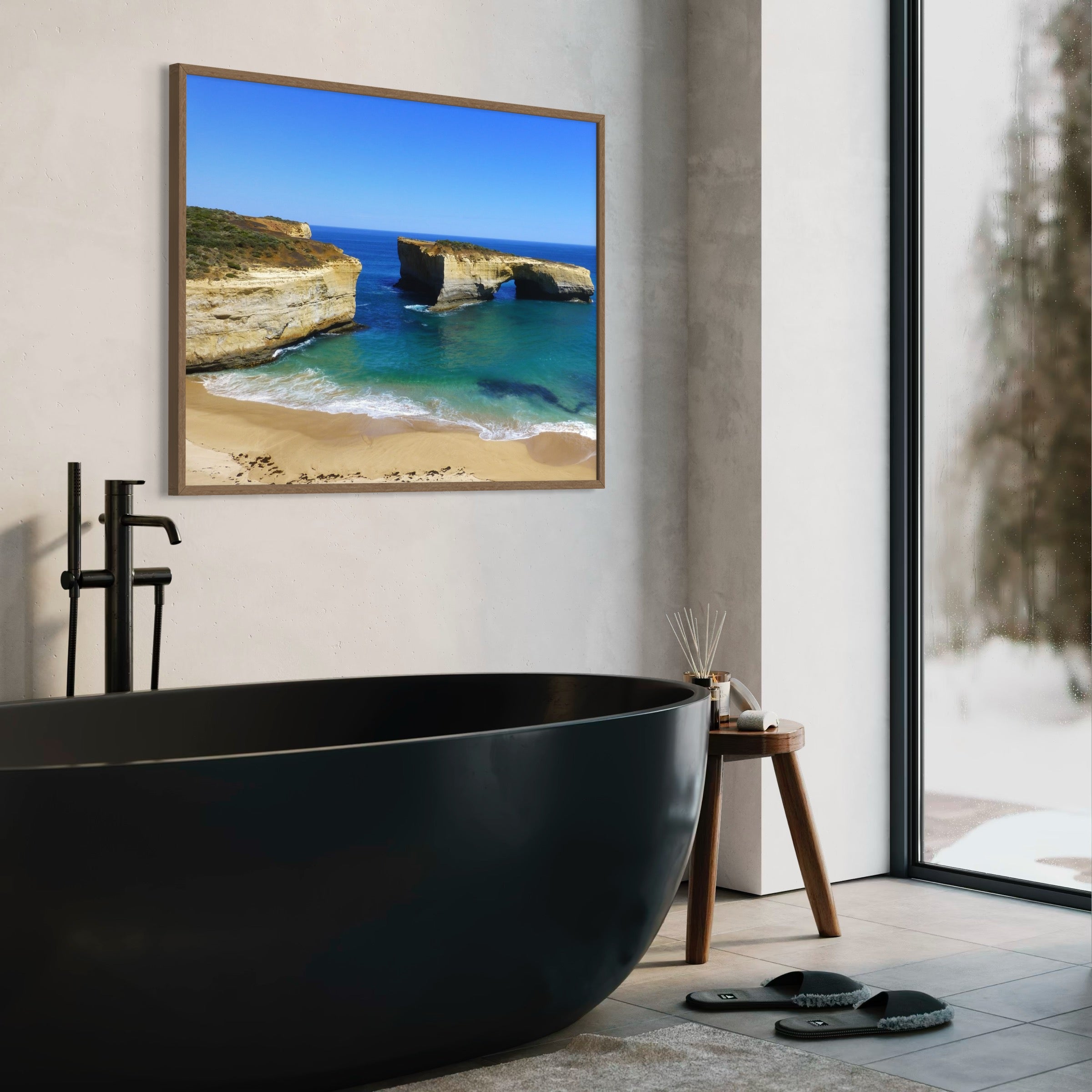 Australian Coastline - Moderno Wall Art Wall Art