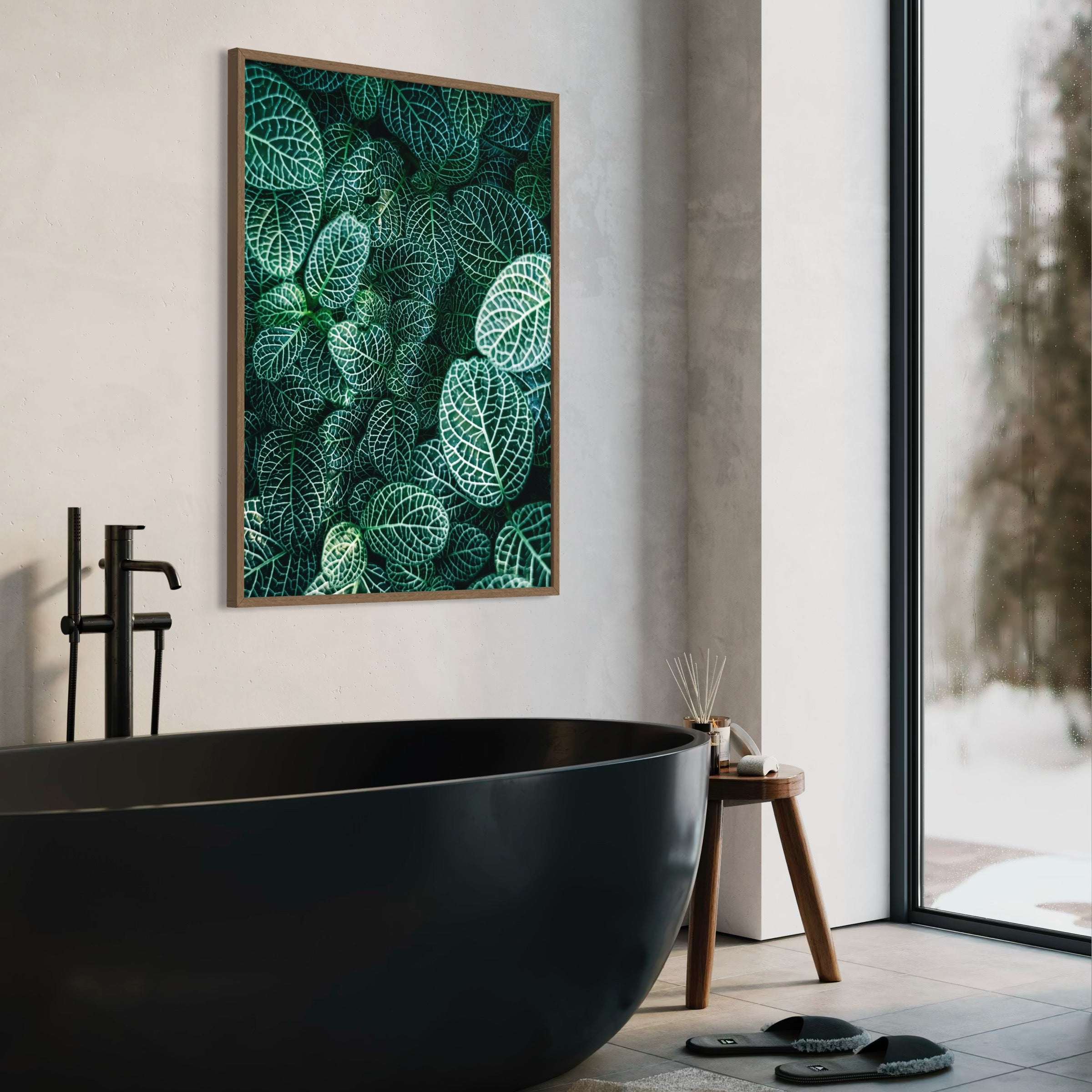 Enchanted Leaves - Moderno Wall Art Wall Art