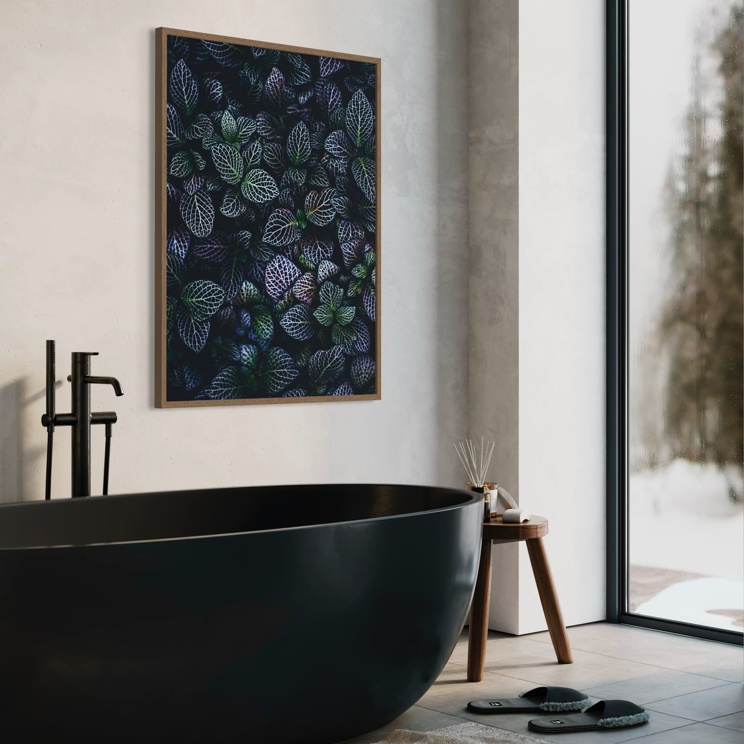 Mystical Foliage - Moderno Wall Art Wall Art